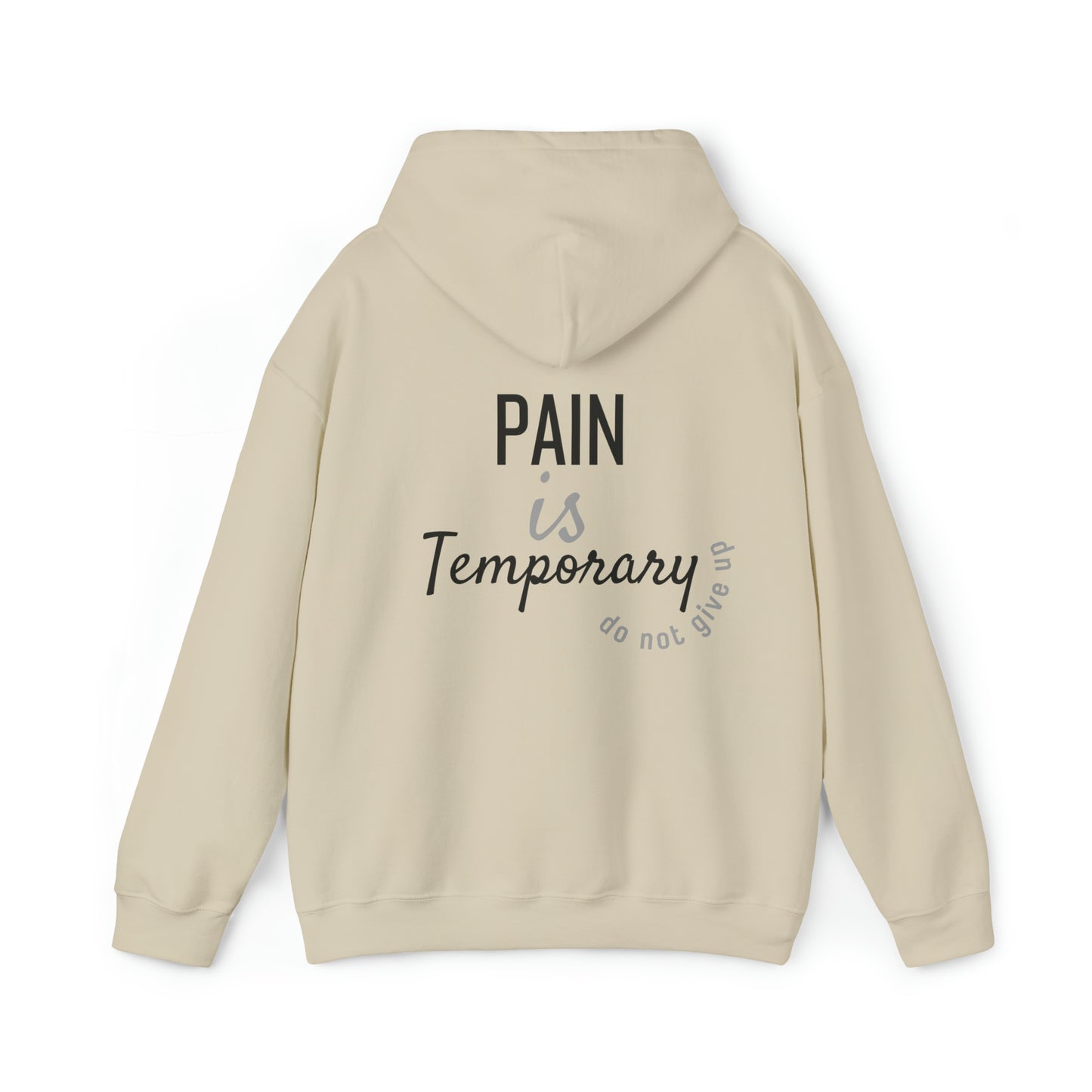 VM "Pain is Temporary" - Unisex Hooded Sweatshirt