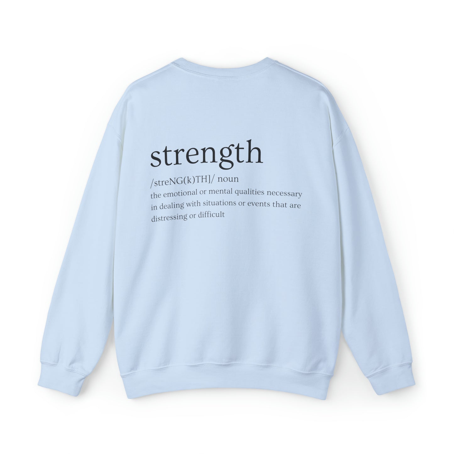 VM "Strength" - Unisex Crewneck Sweatshirt
