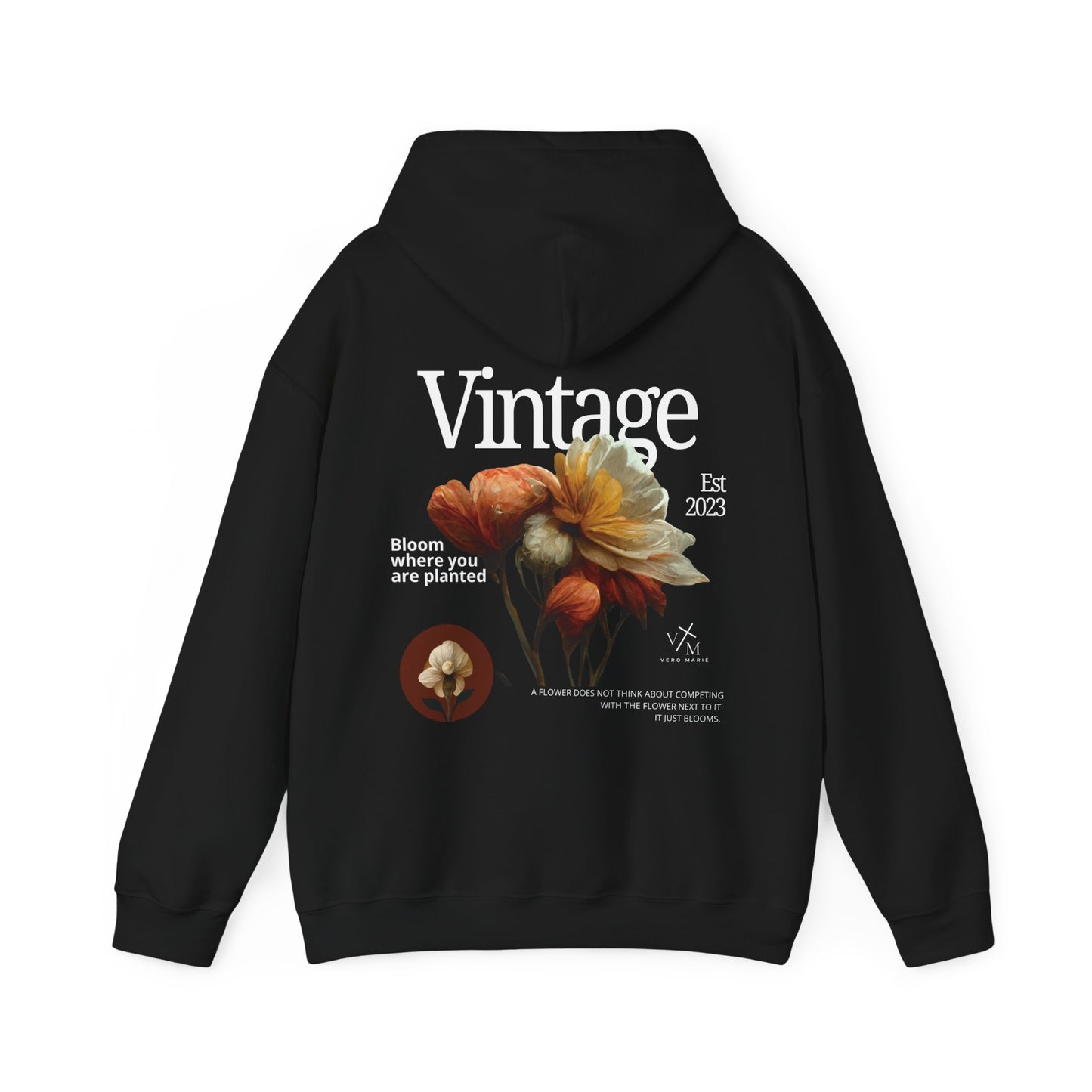VM "Blossom" - Unisex Hooded Sweatshirt