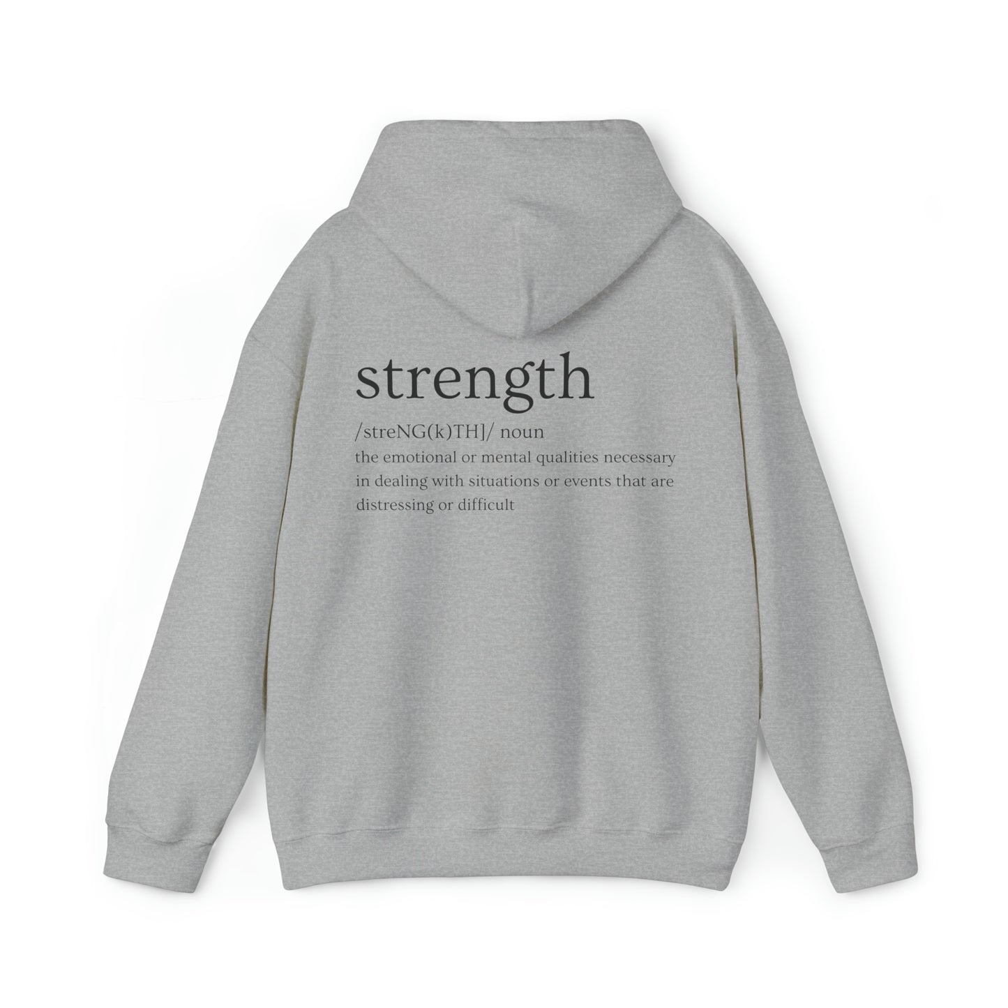 VM "Strength" - Unisex Hooded Sweatshirt