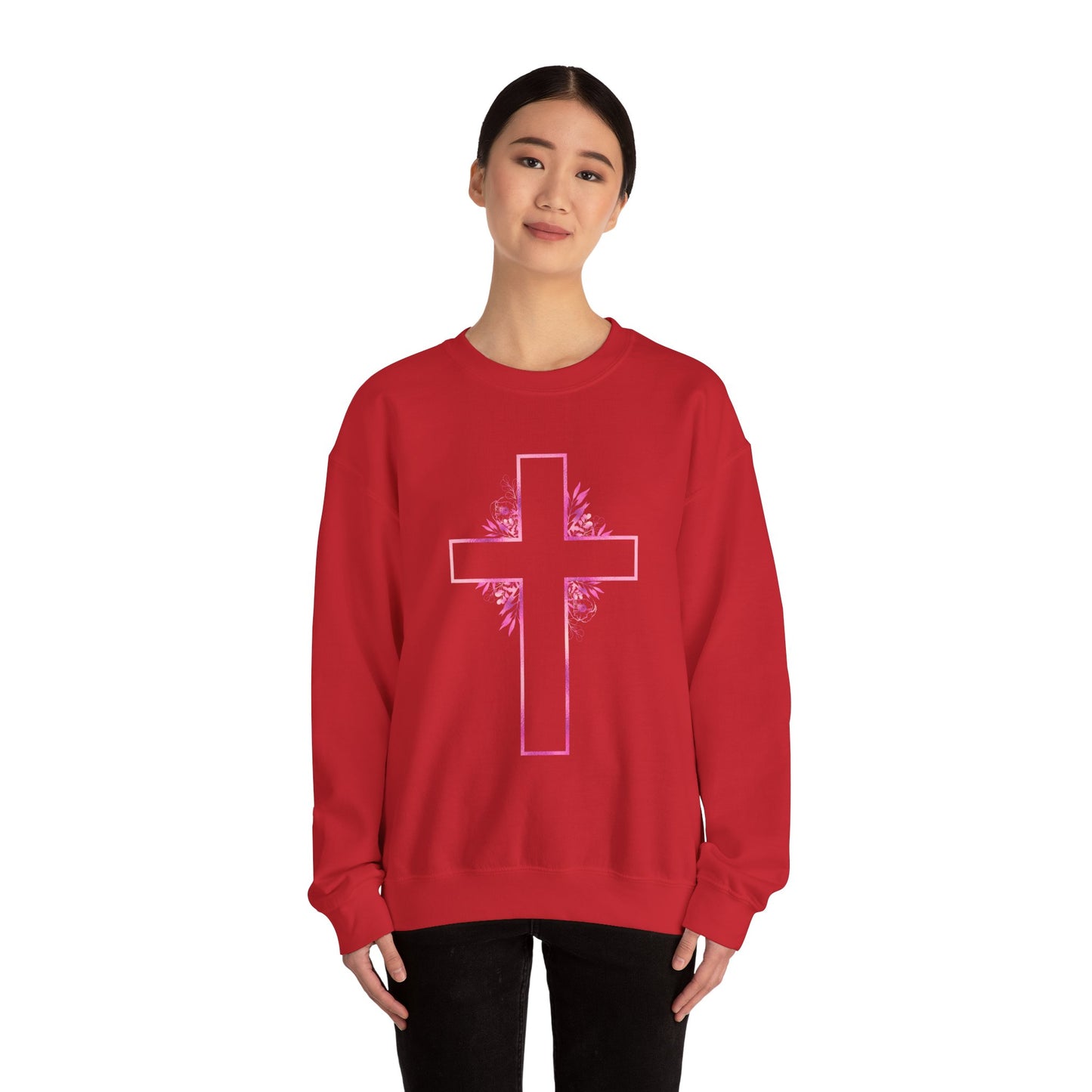 VM "I Walk with God" Unisex Crewneck Sweatshirt