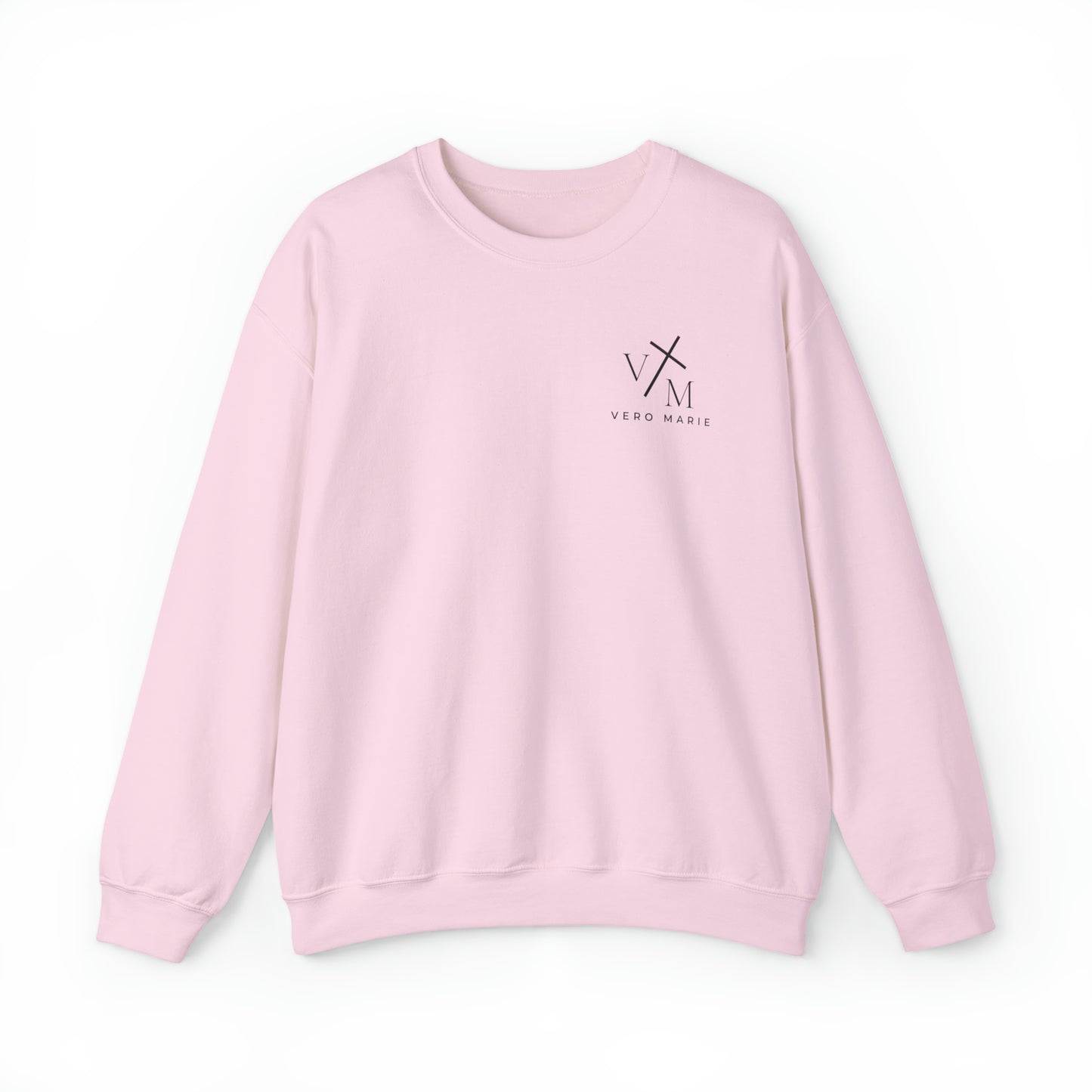 VM "Cross with Roses" - Unisex Crewneck Sweatshirt