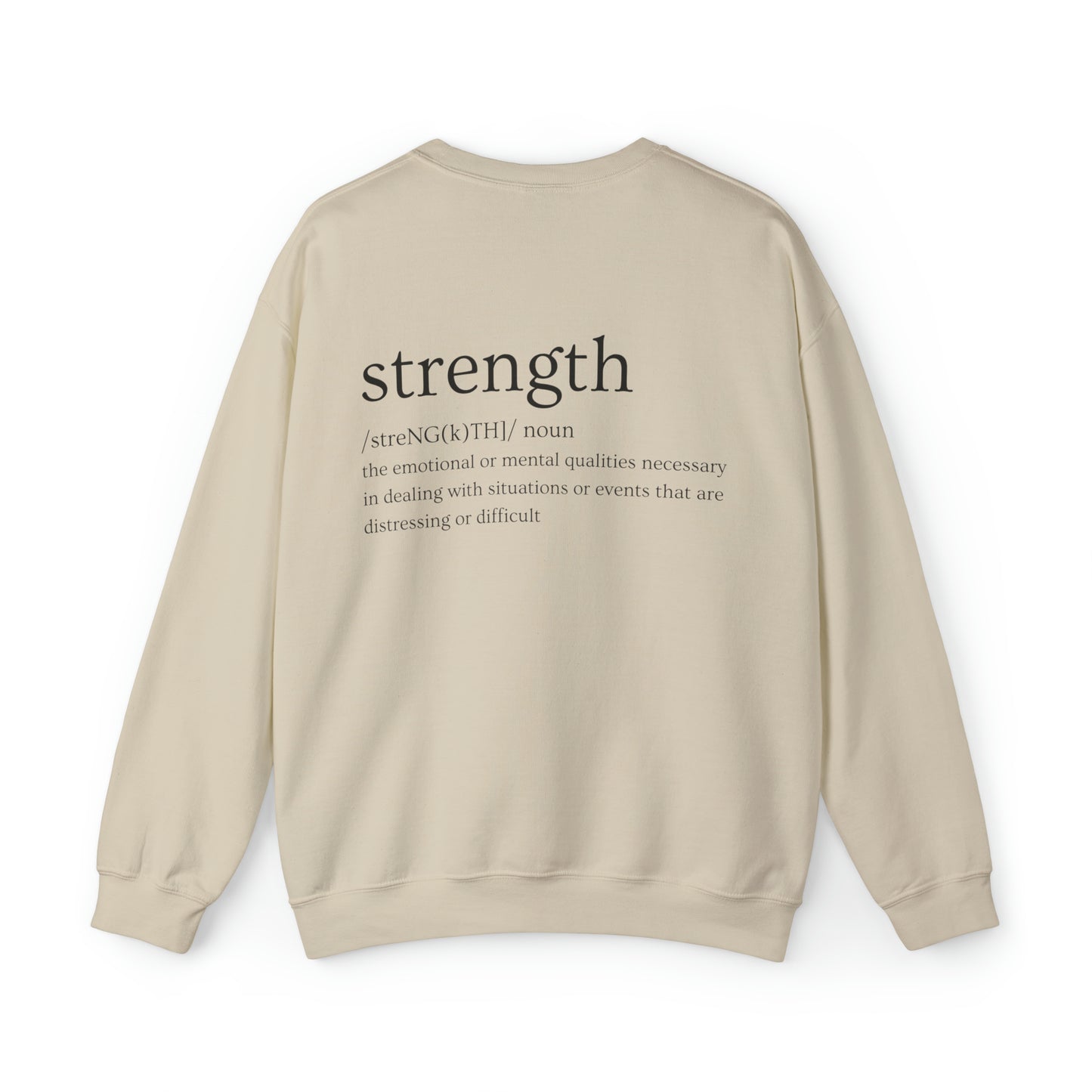VM "Strength" - Unisex Crewneck Sweatshirt