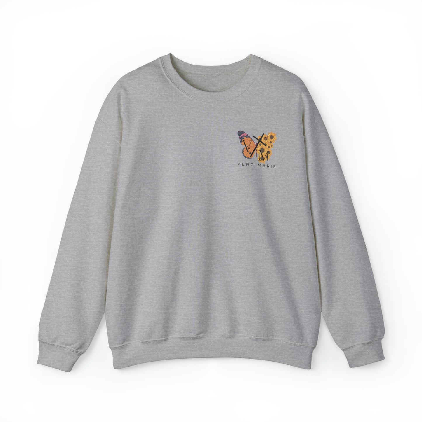 VM "Butterfly- Faith. Trust. Hope. " - Unisex Crewneck Sweatshirt