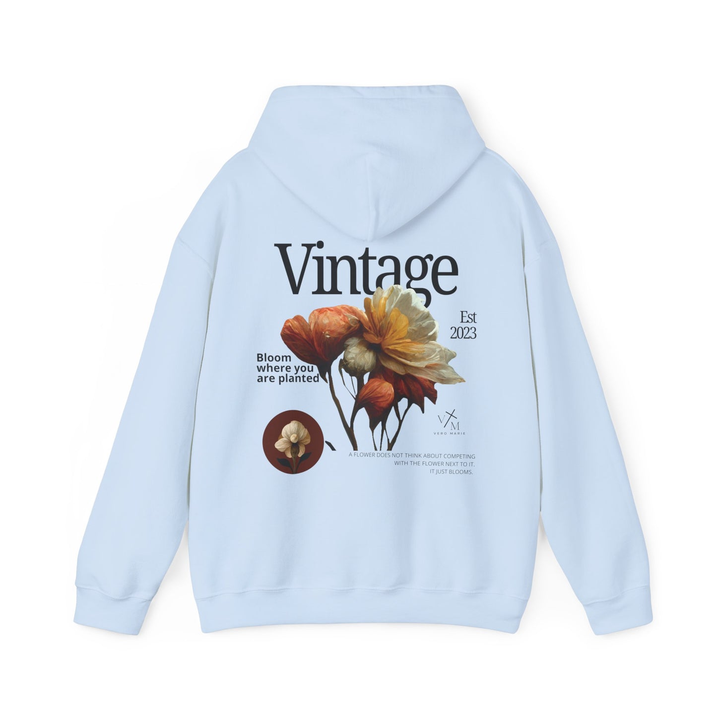 VM "Blossom" - Unisex Hooded Sweatshirt