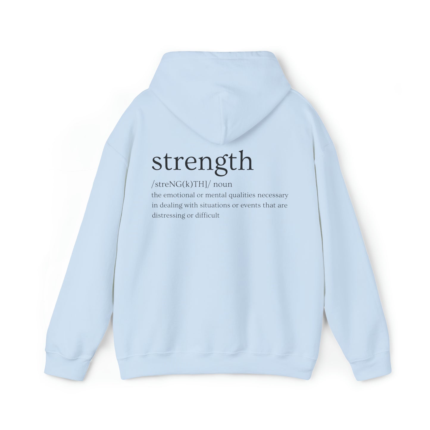 VM "Strength" - Unisex Hooded Sweatshirt