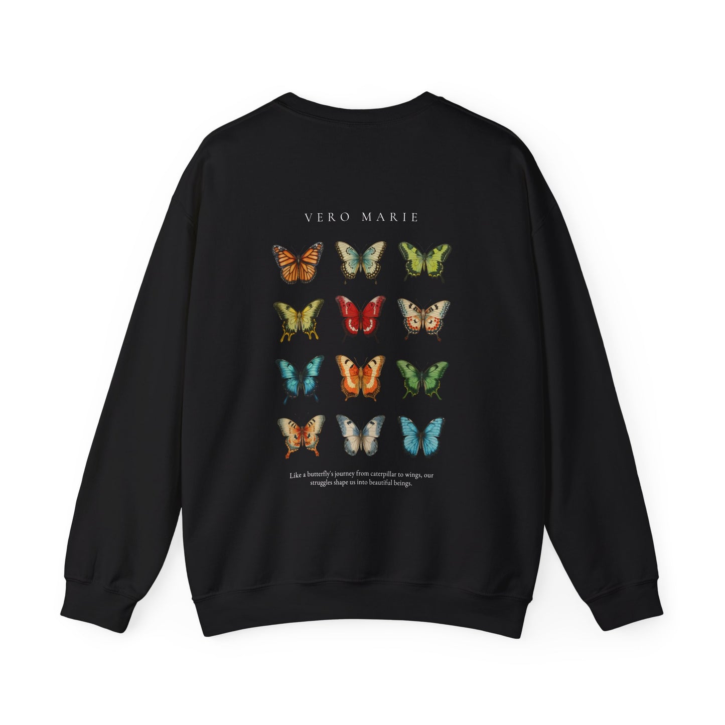 VM "Butterfly`s Journey" - Unisex Crewneck Sweatshirt