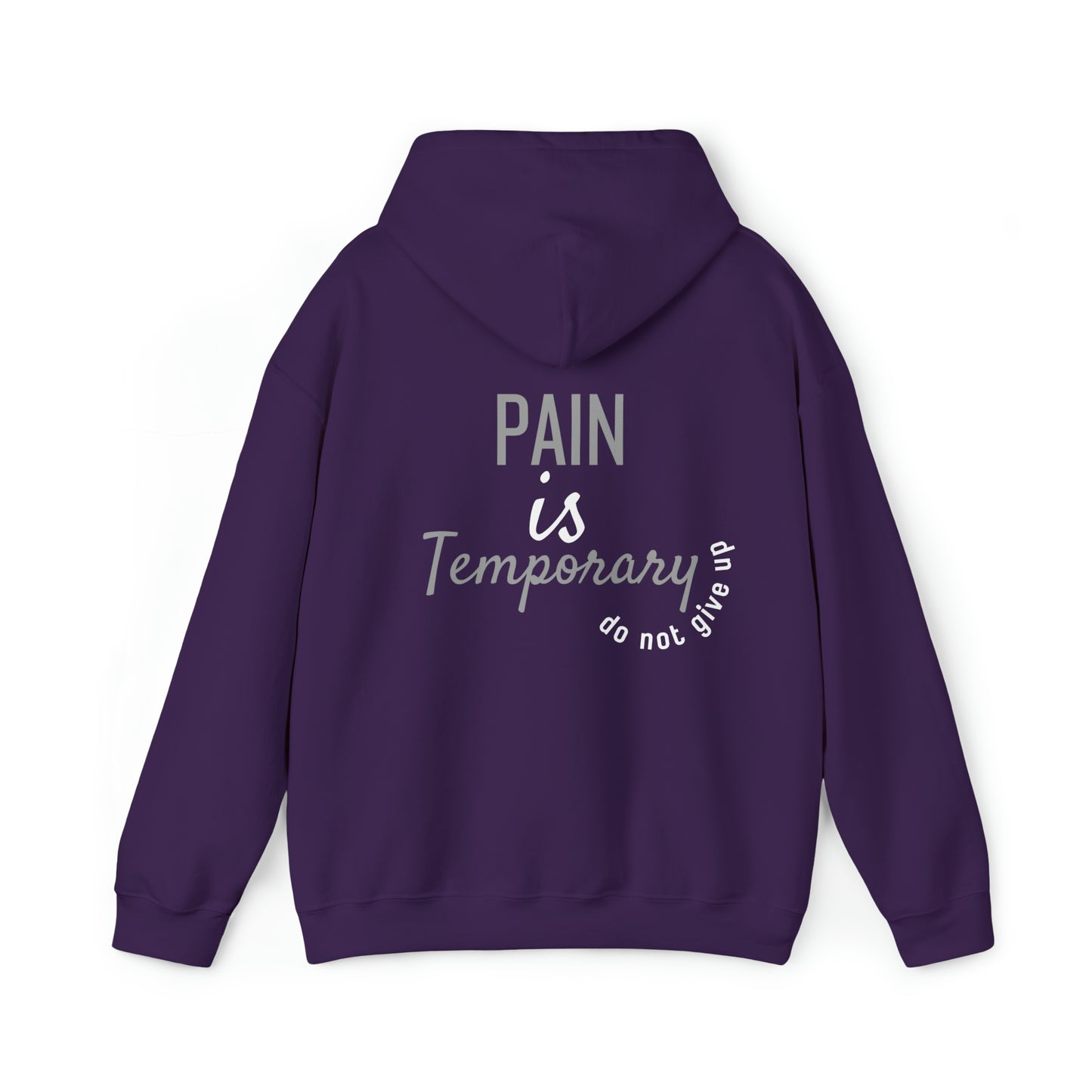 VM "Pain is Temporary" - Unisex Hooded Sweatshirt
