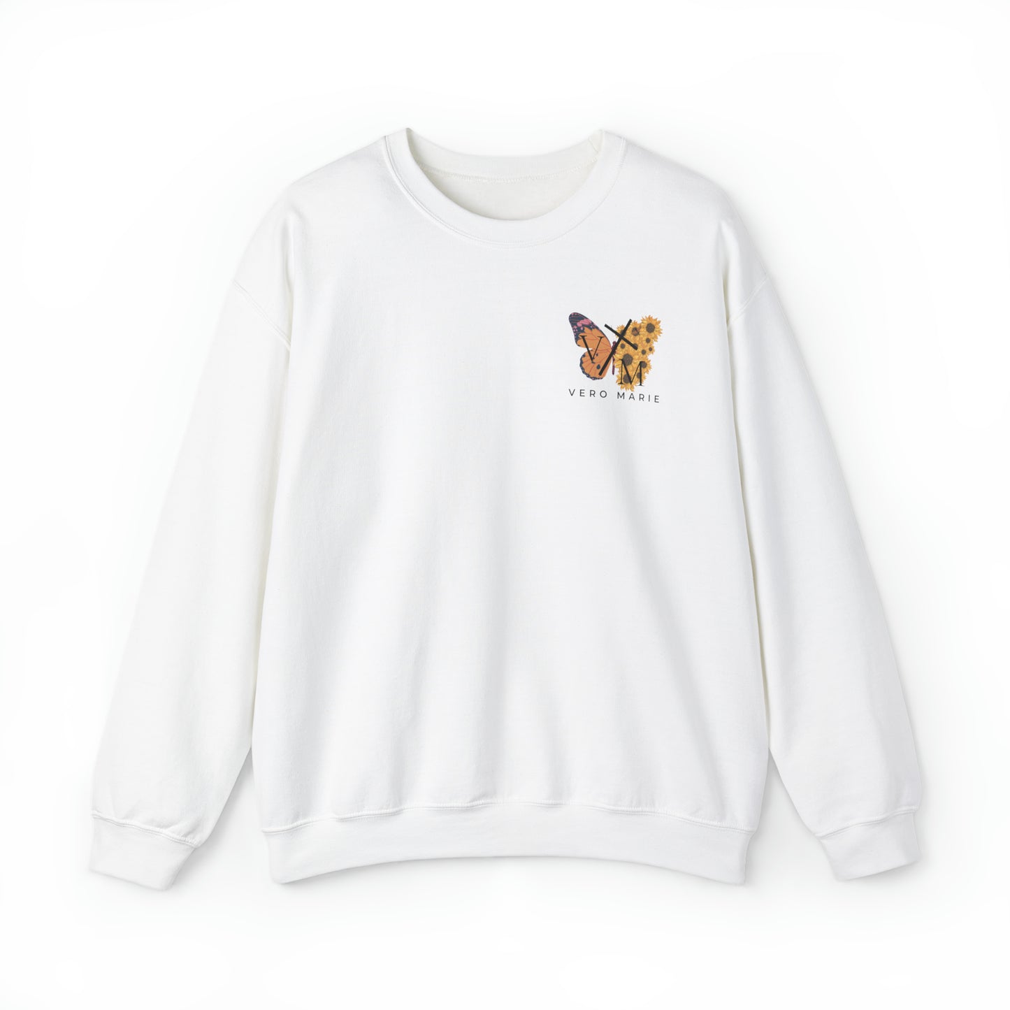 VM "Butterfly- Faith. Trust. Hope. " - Unisex Crewneck Sweatshirt