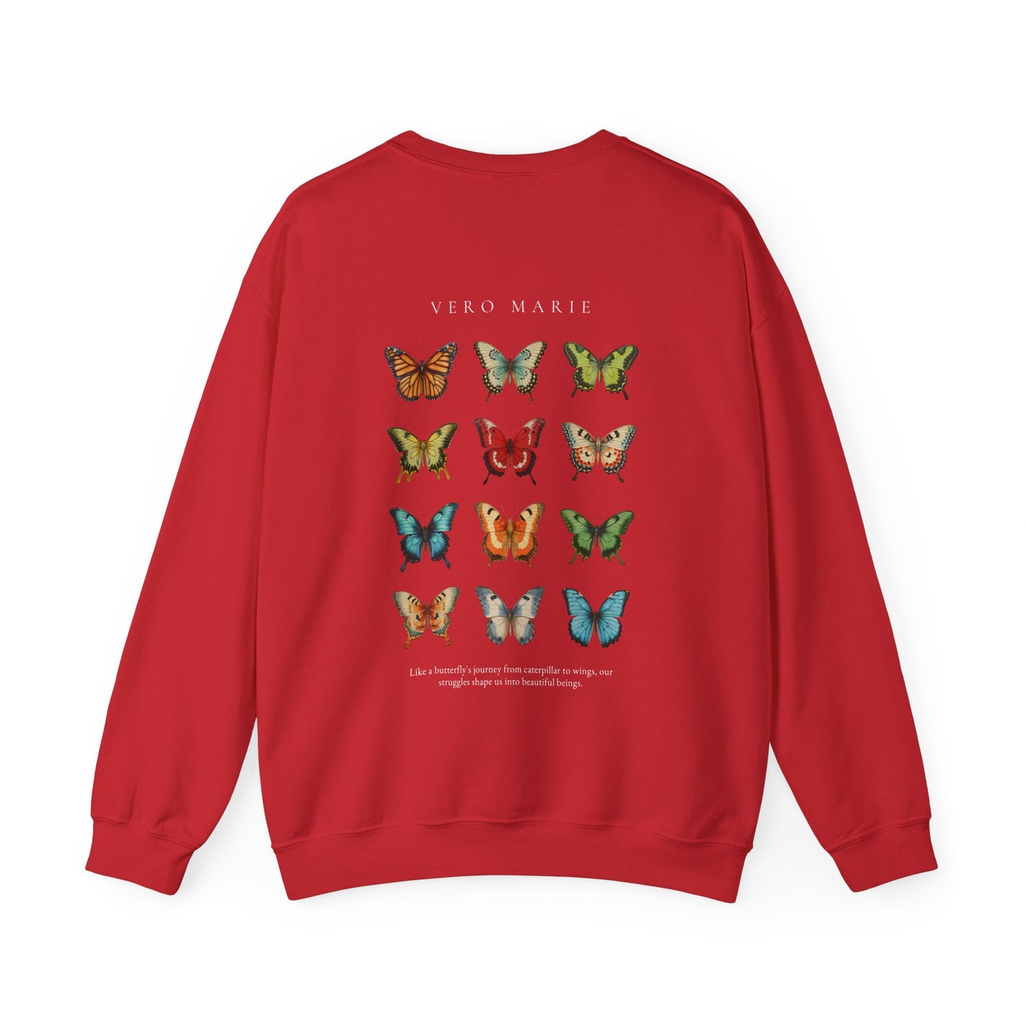 VM "Butterfly`s Journey" - Unisex Crewneck Sweatshirt