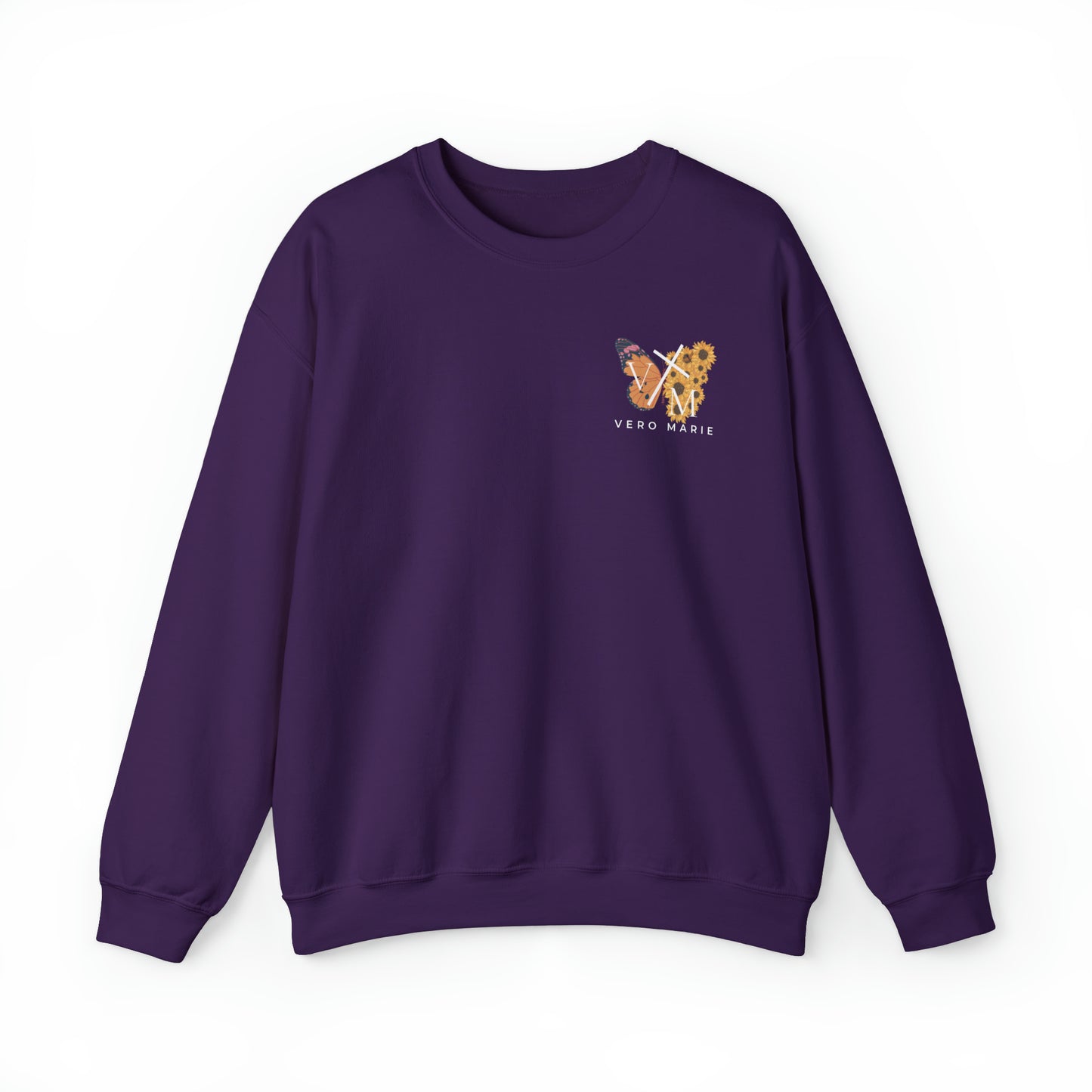 VM "Butterfly- Faith. Trust. Hope. " - Unisex Crewneck Sweatshirt