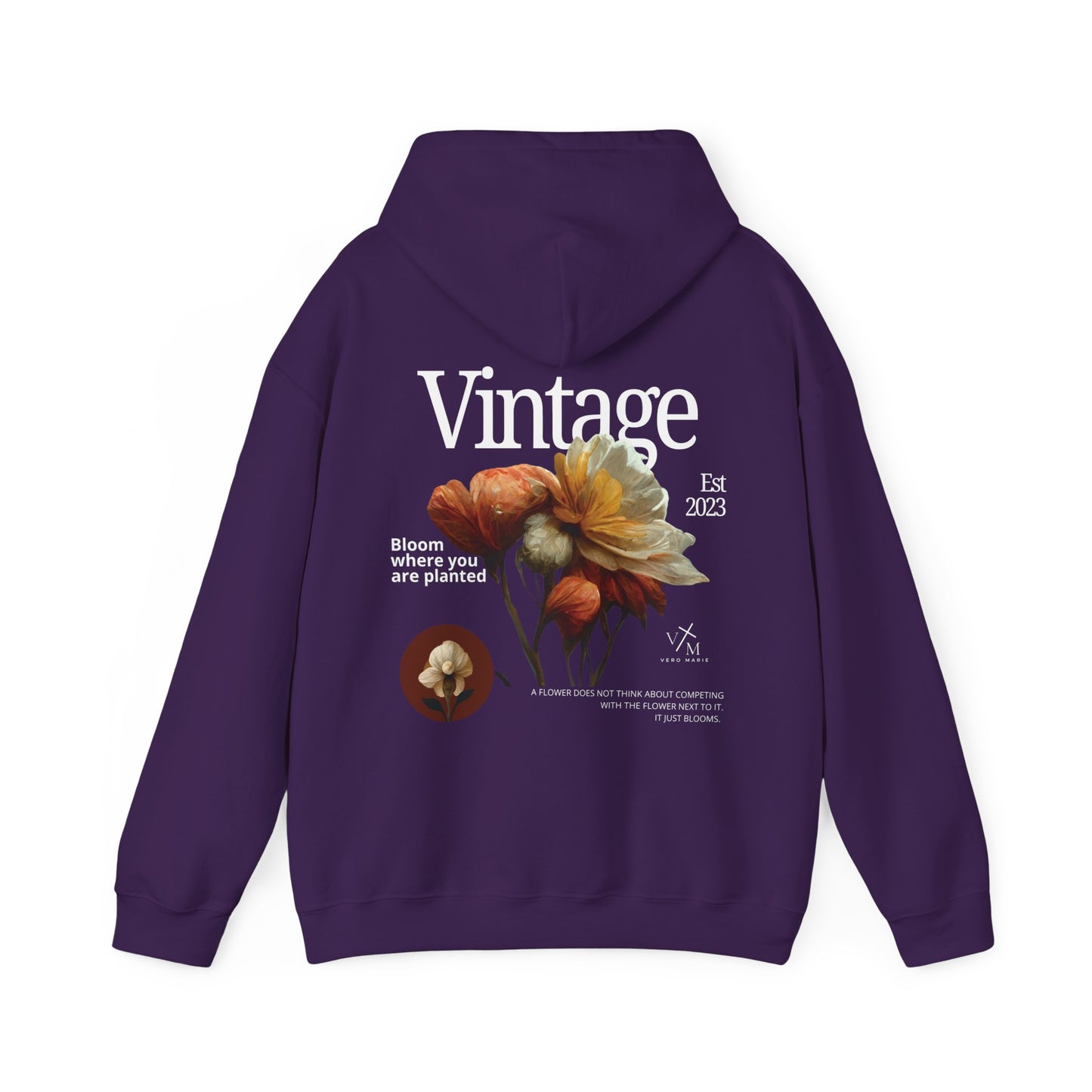 VM "Blossom" - Unisex Hooded Sweatshirt
