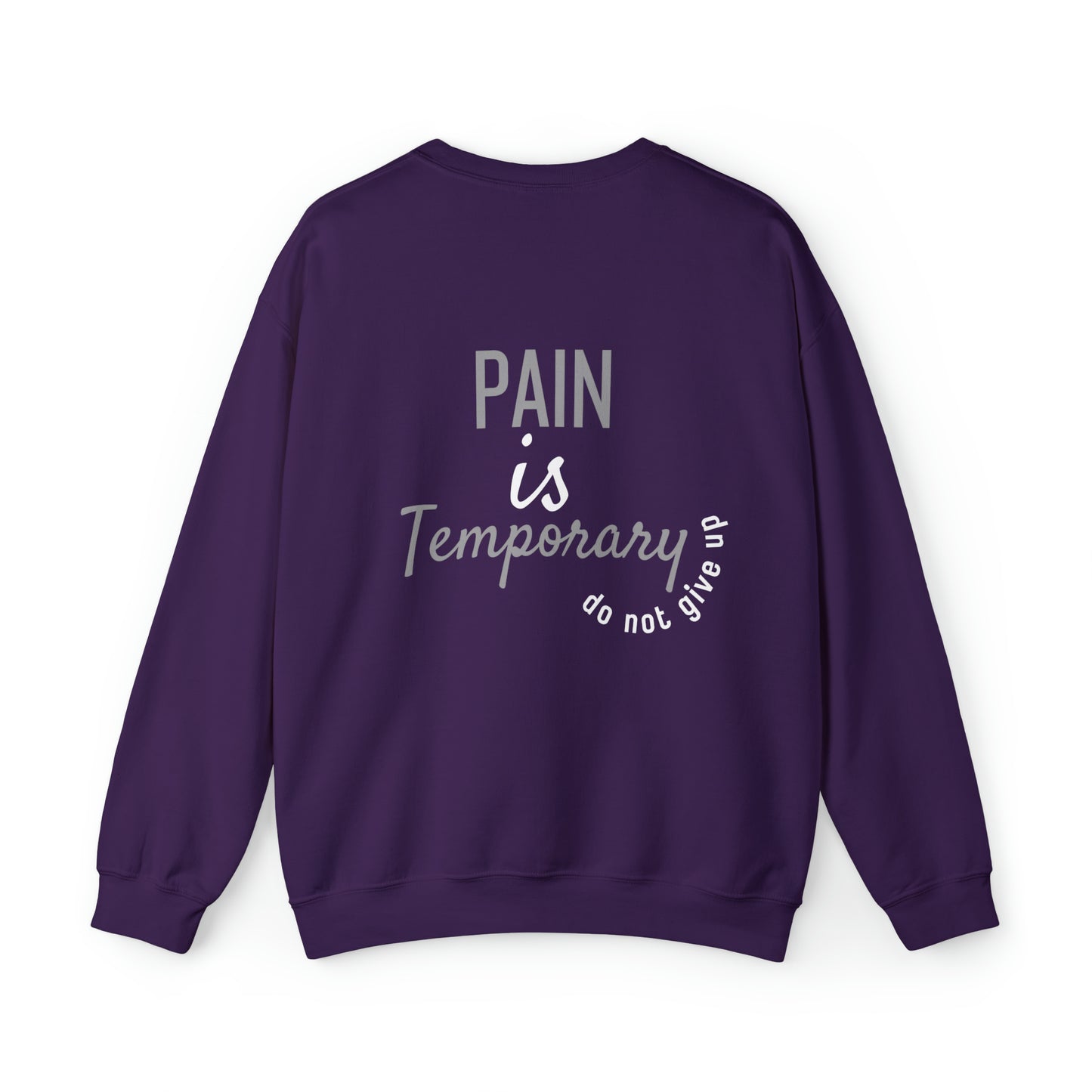 VM "Pain is temporary" - Unisex Crewneck Sweatshirt