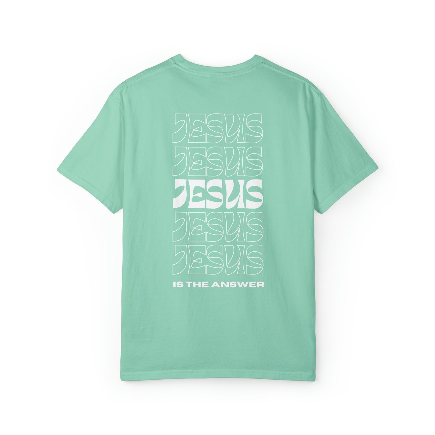 VM "JESUS is the answer" - Unisex Comfort Colors T-shirt