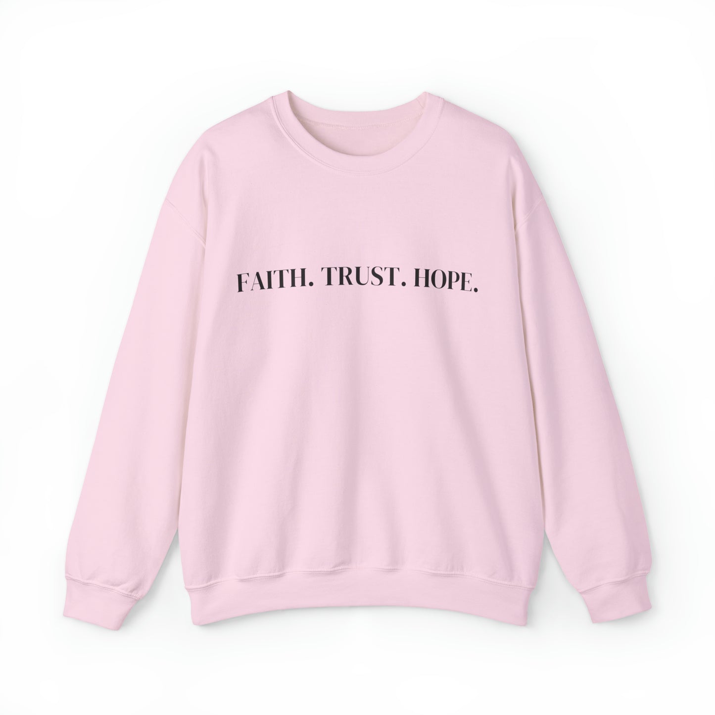 VM "Faith. Trust. Hope." - Unisex Crewneck Sweatshirt