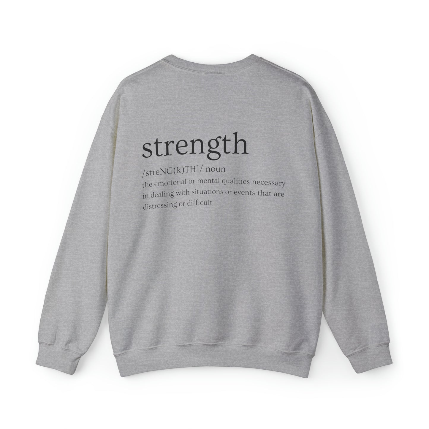VM "Strength" - Unisex Crewneck Sweatshirt