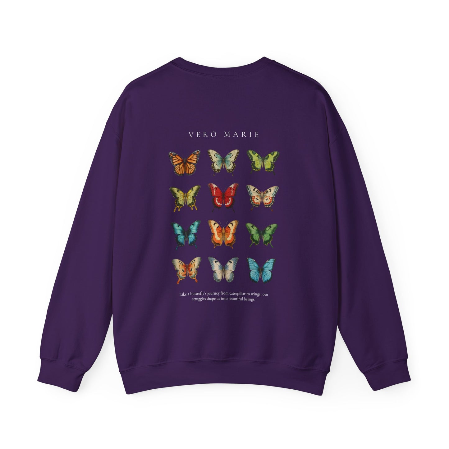 VM "Butterfly`s Journey" - Unisex Crewneck Sweatshirt