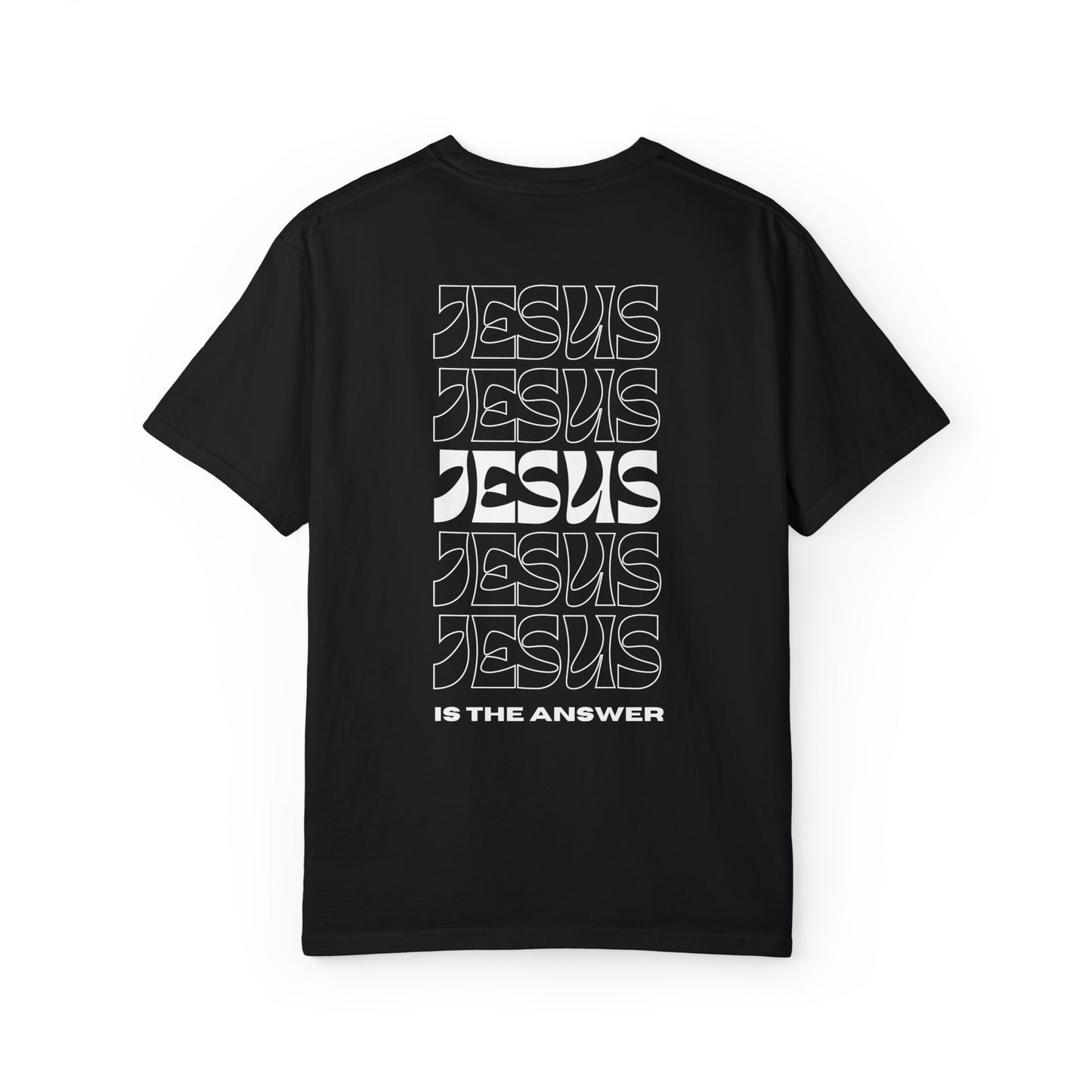 VM "JESUS is the answer" - Unisex Comfort Colors T-shirt
