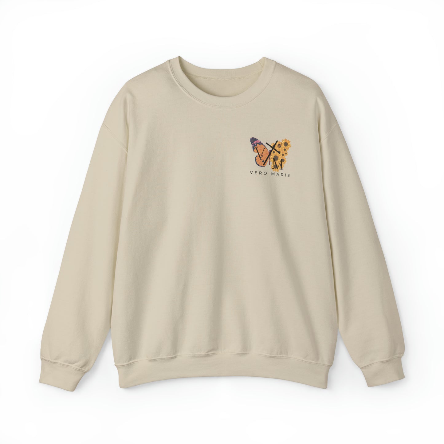 VM "Butterfly- Faith. Trust. Hope. " - Unisex Crewneck Sweatshirt
