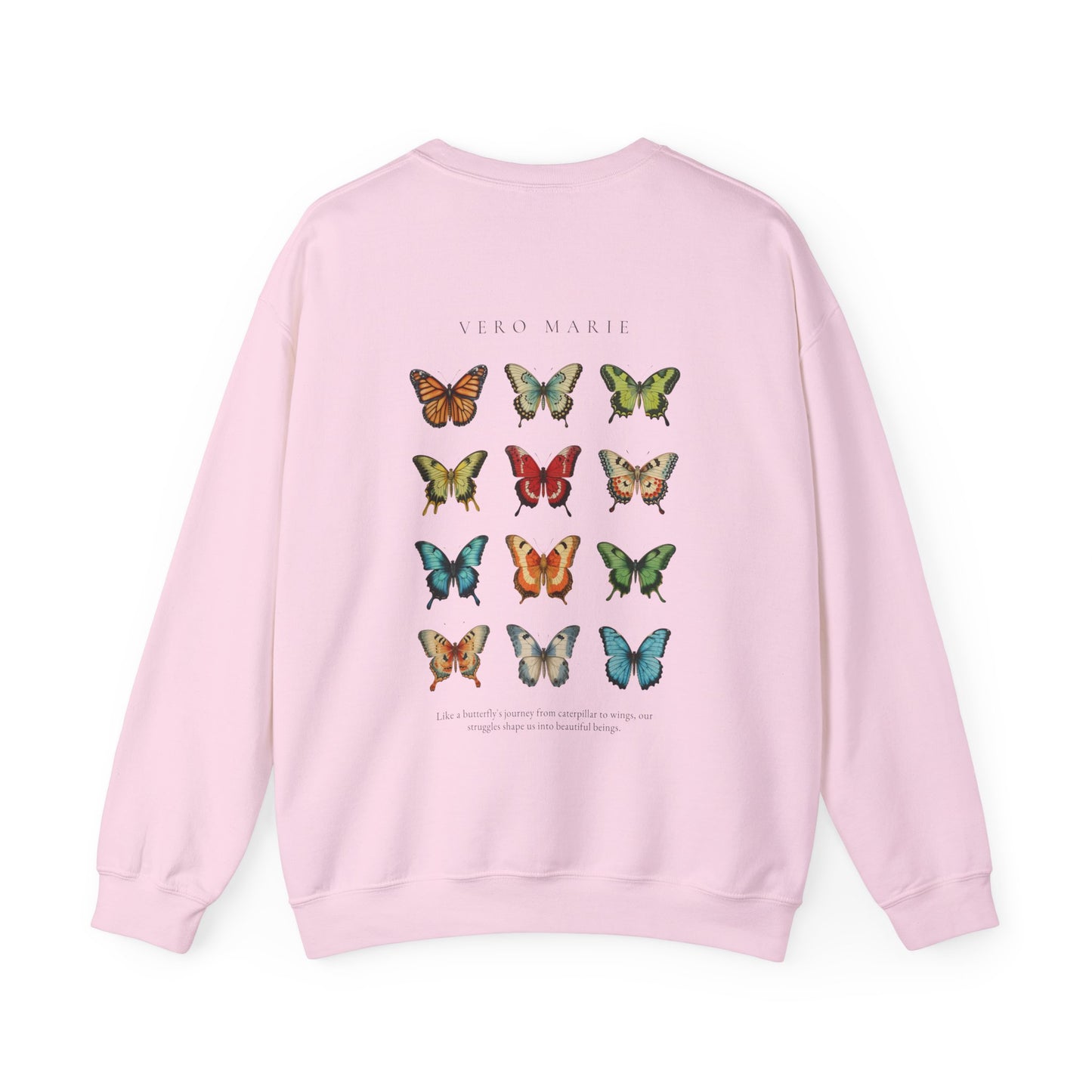 VM "Butterfly`s Journey" - Unisex Crewneck Sweatshirt