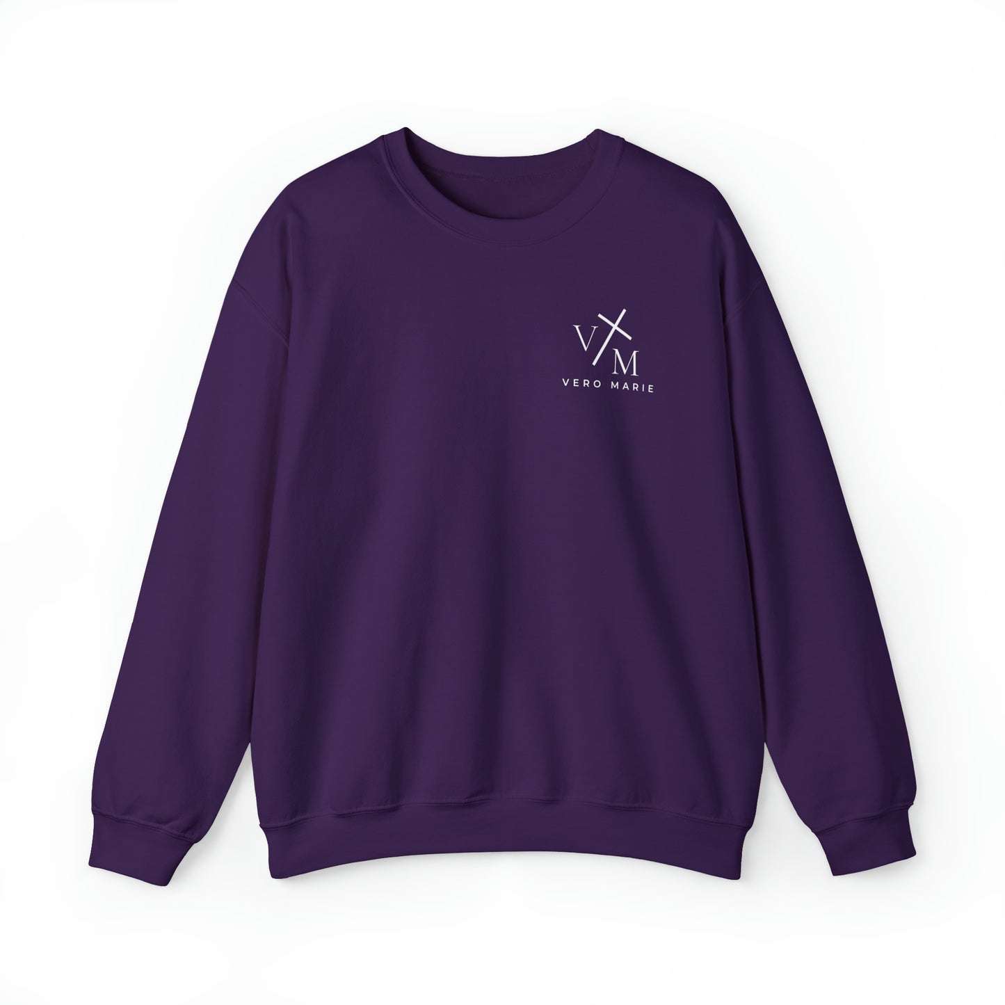 VM "Cross with Roses" - Unisex Crewneck Sweatshirt