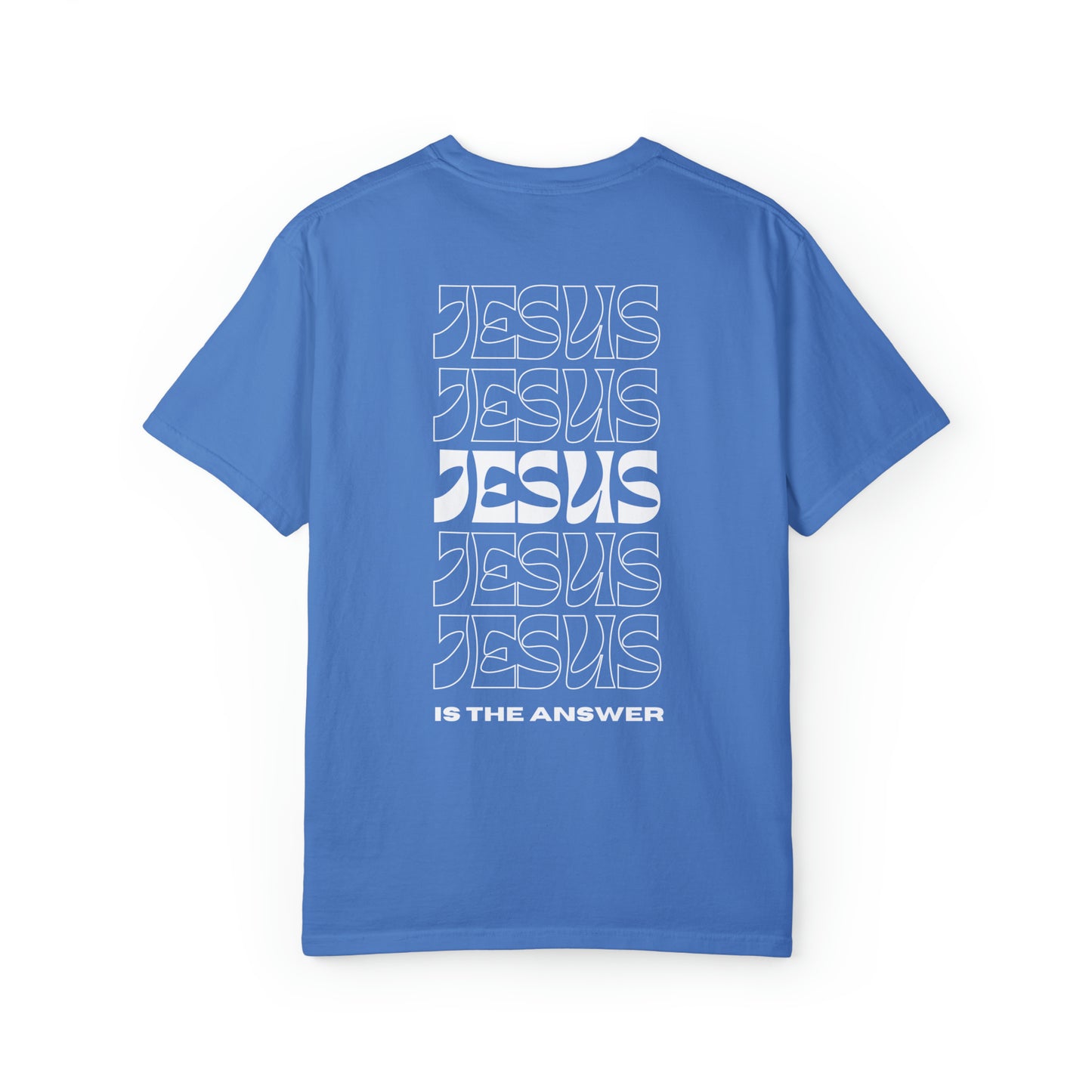 VM "JESUS is the answer" - Unisex Comfort Colors T-shirt