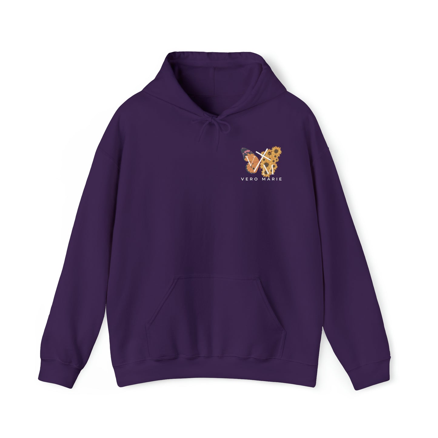 VM "Butterfly- Faith. Trust. Hope. " - Unisex Hooded Sweatshirt