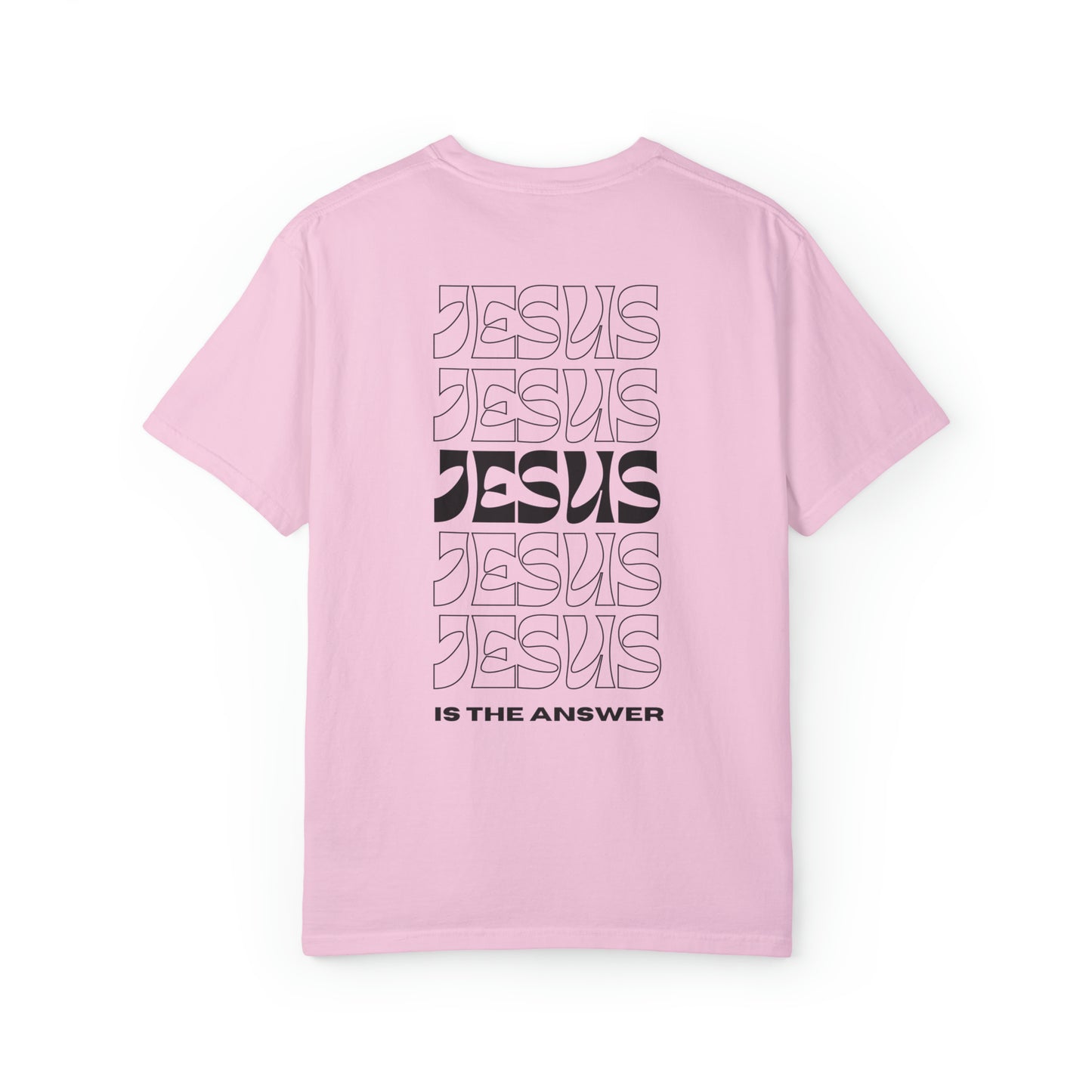 VM "JESUS is the answer" - Unisex Comfort Colors T-shirt