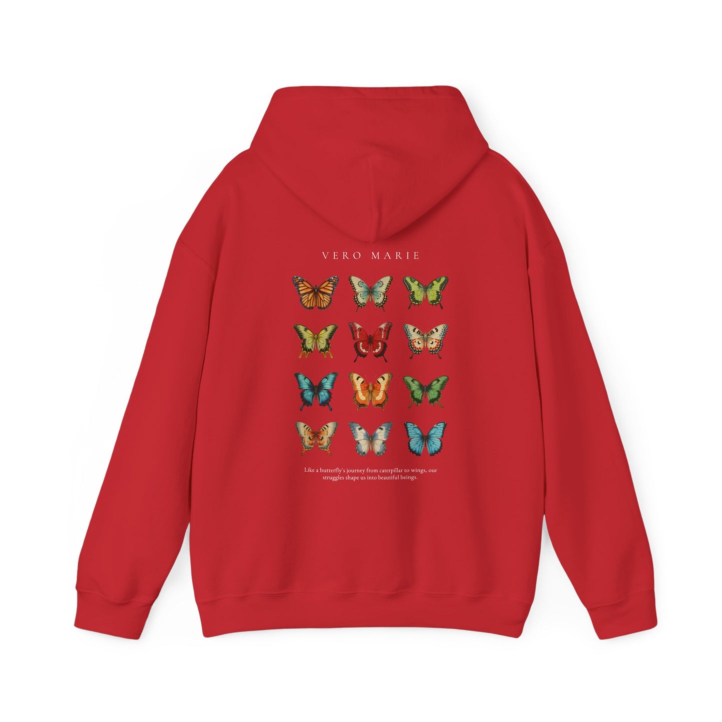 VM "Butterfly`s Journey" - Unisex Hooded Sweatshirt