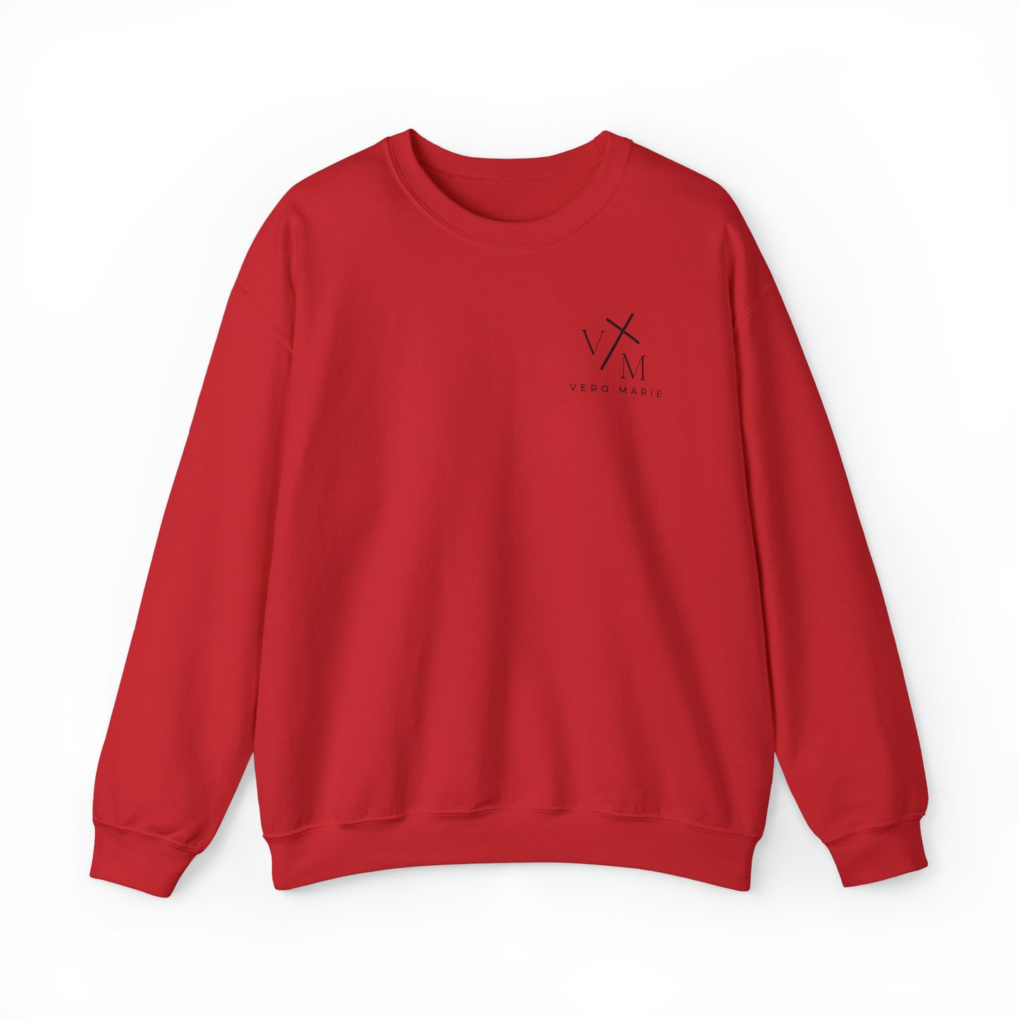 VM "Cross with Roses" - Unisex Crewneck Sweatshirt