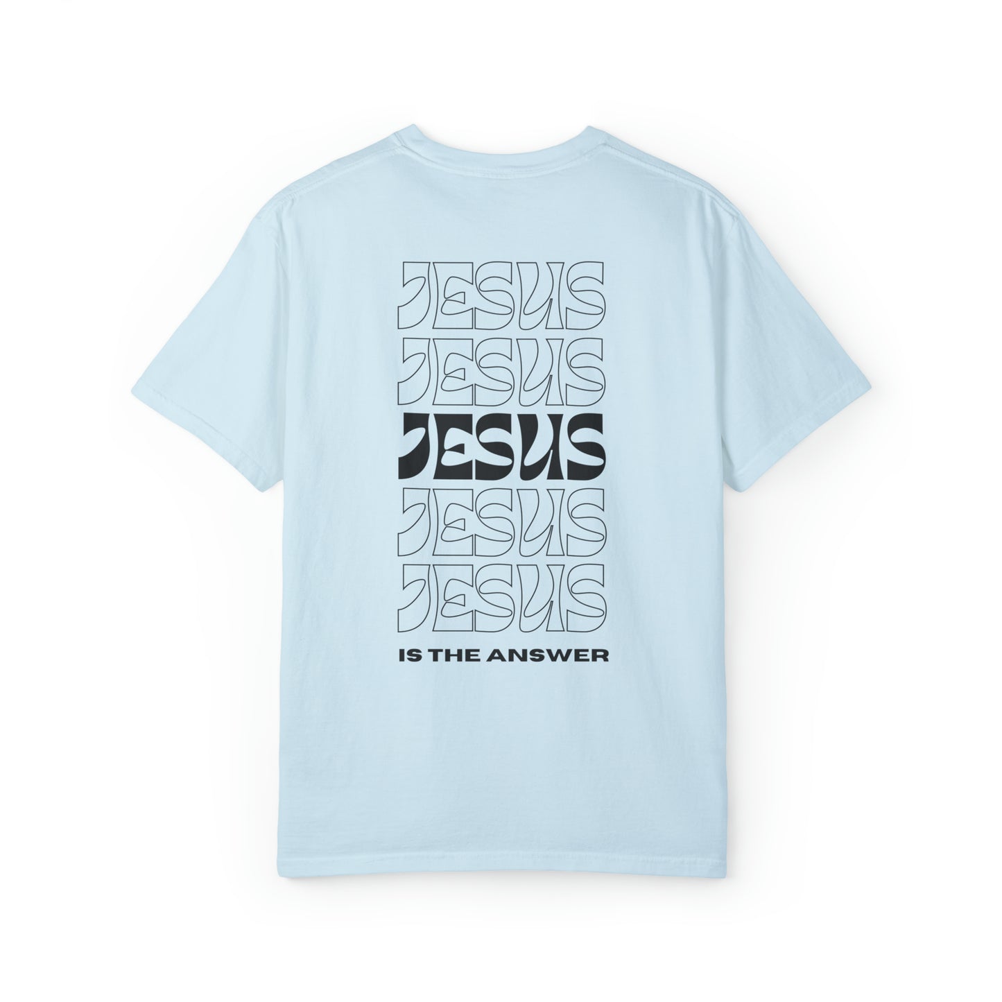 VM "JESUS is the answer" - Unisex Comfort Colors T-shirt