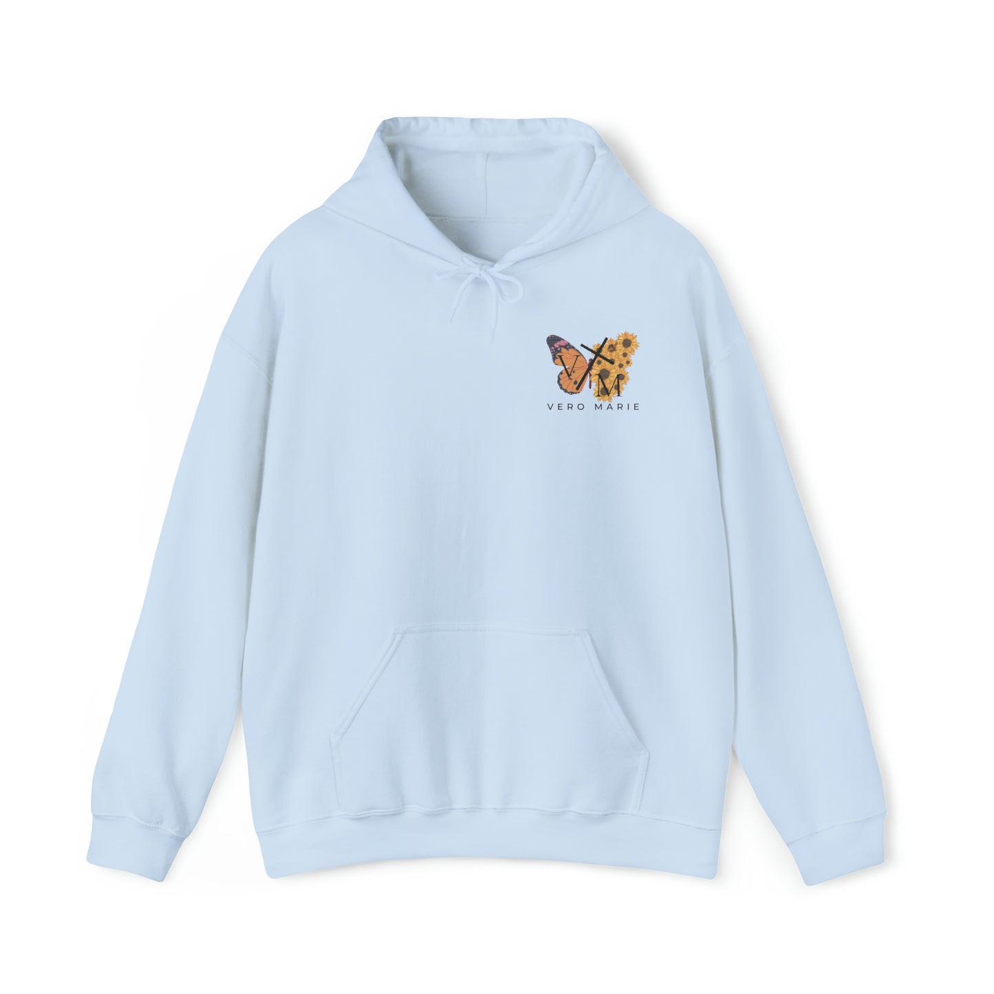 VM "Butterfly- Faith. Trust. Hope. " - Unisex Hooded Sweatshirt