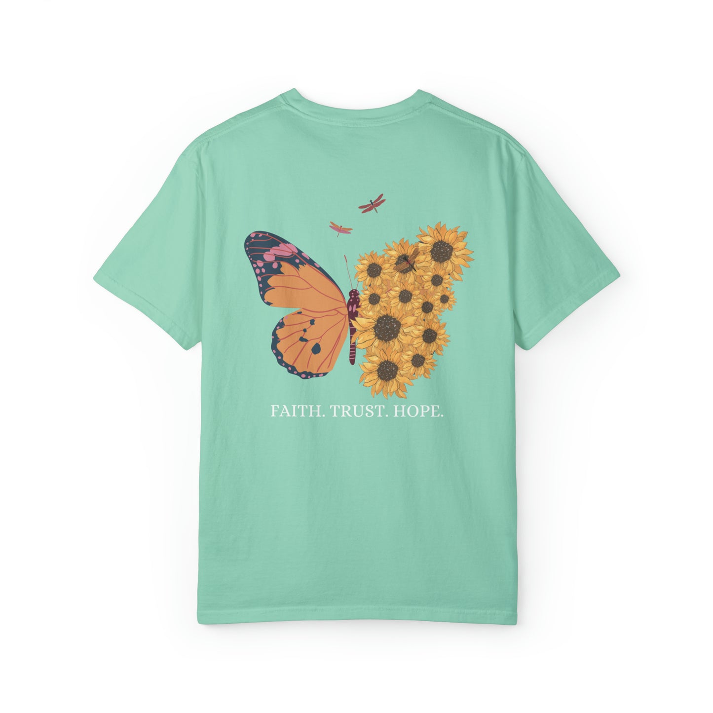 VM "Butterfly- Faith. Trust. Hope. " - Unisex Comfort Colors T-shirt