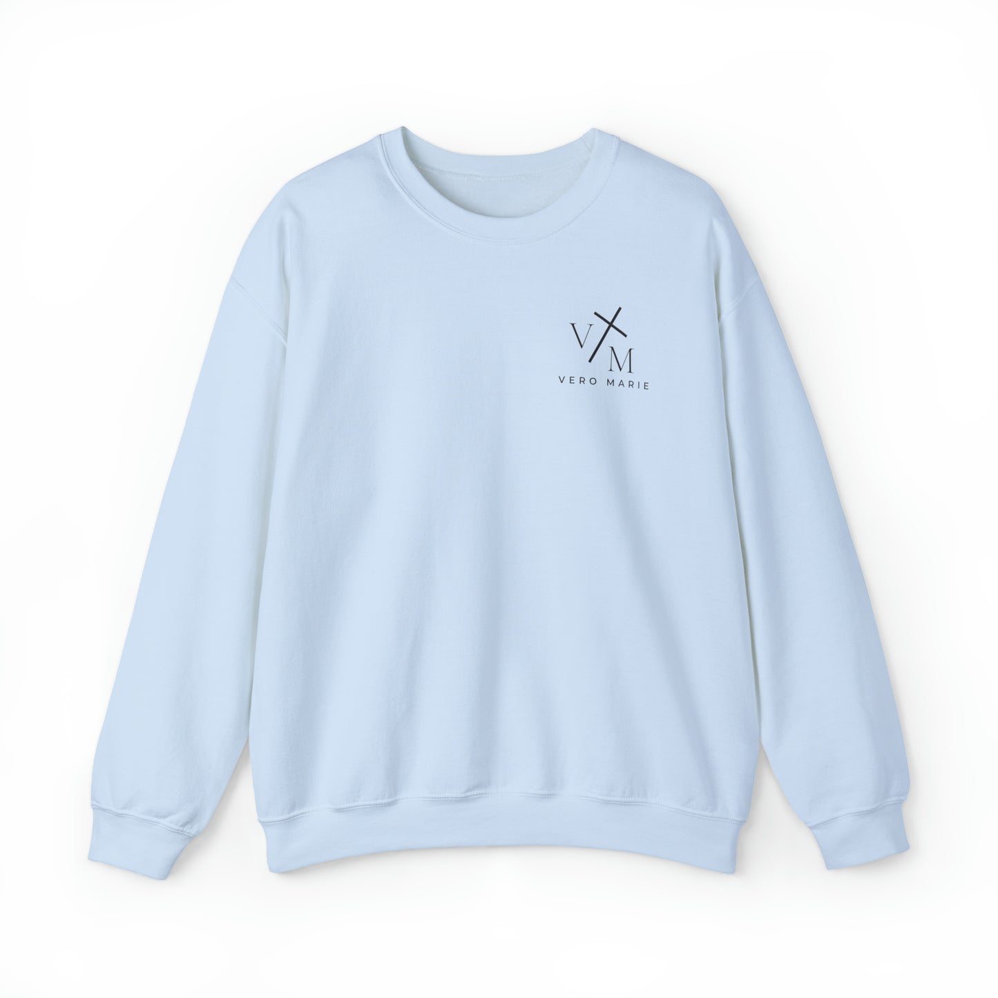 VM "Cross with Roses" - Unisex Crewneck Sweatshirt