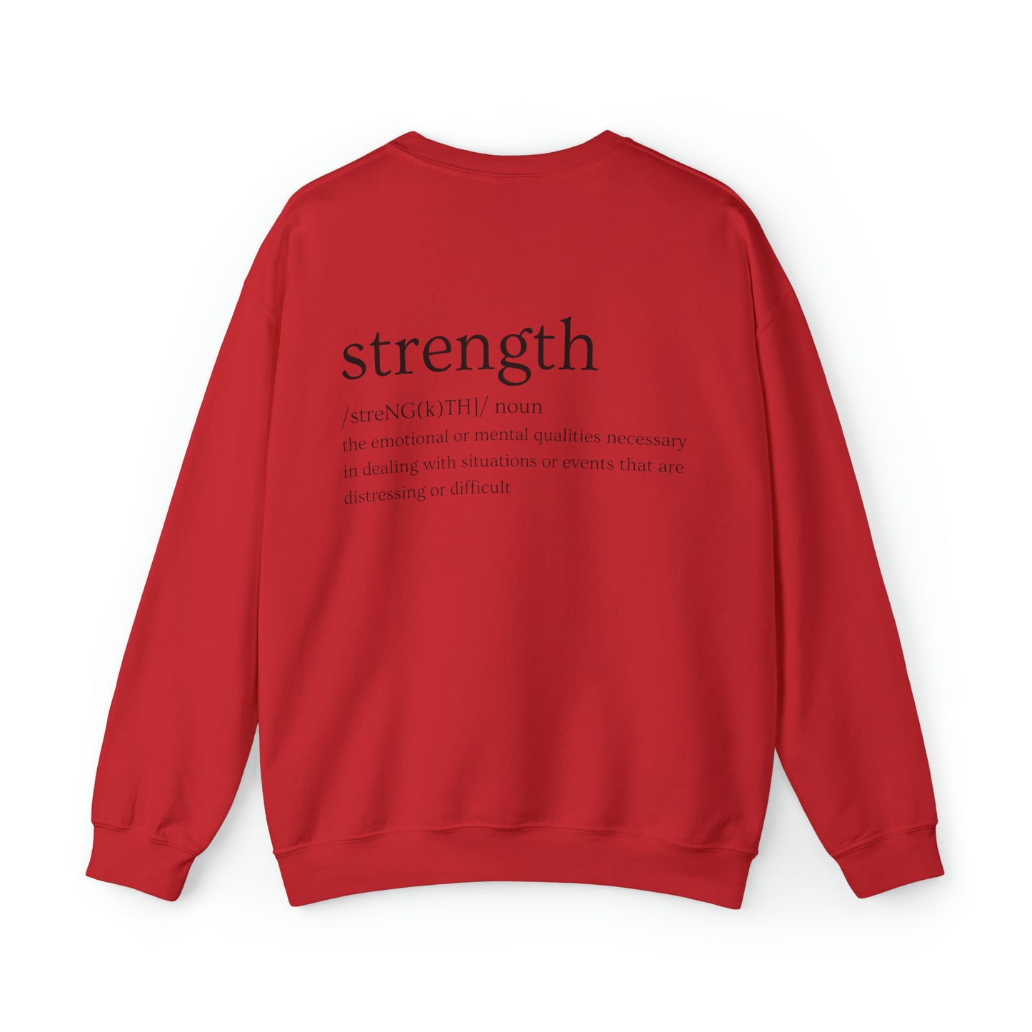 VM "Strength" - Unisex Crewneck Sweatshirt