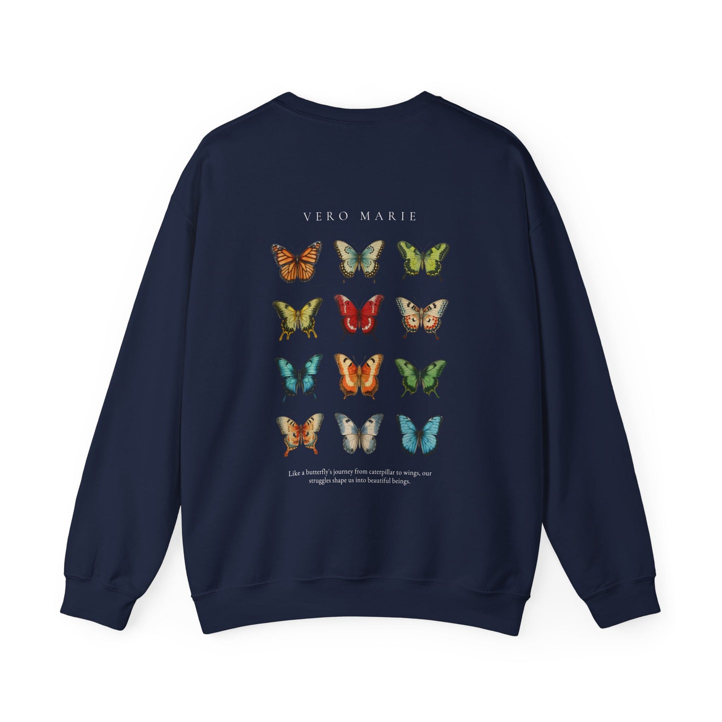 VM "Butterfly`s Journey" - Unisex Crewneck Sweatshirt