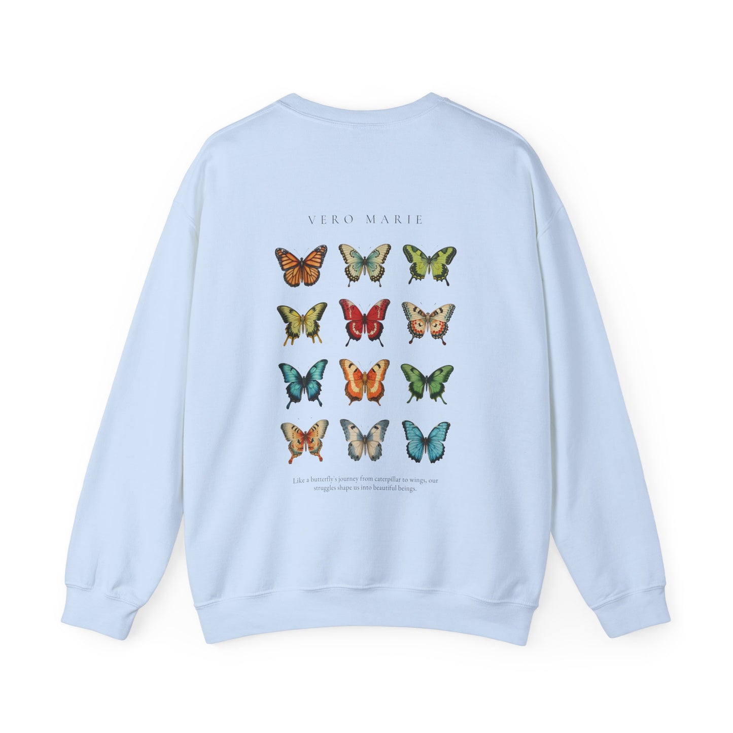 VM "Butterfly`s Journey" - Unisex Crewneck Sweatshirt
