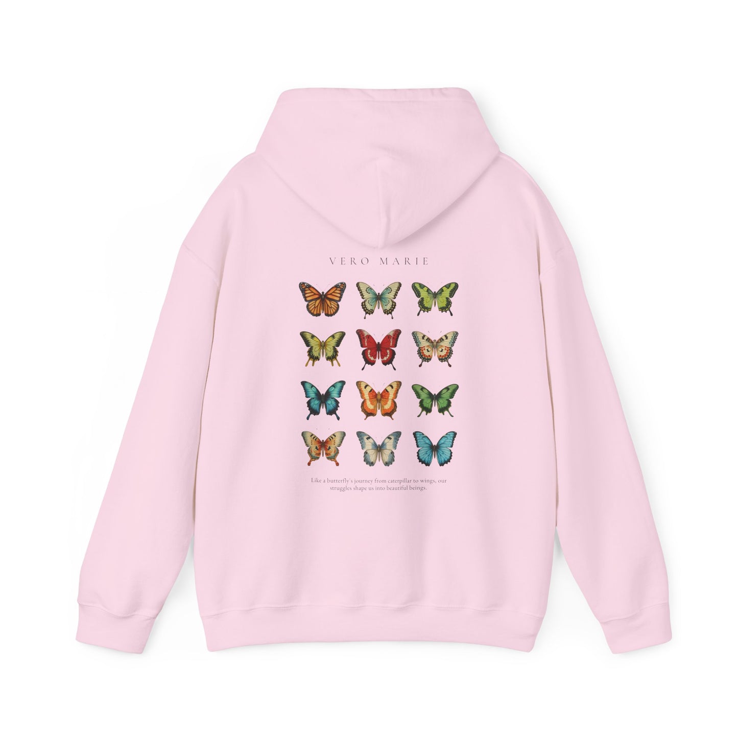 VM "Butterfly`s Journey" - Unisex Hooded Sweatshirt