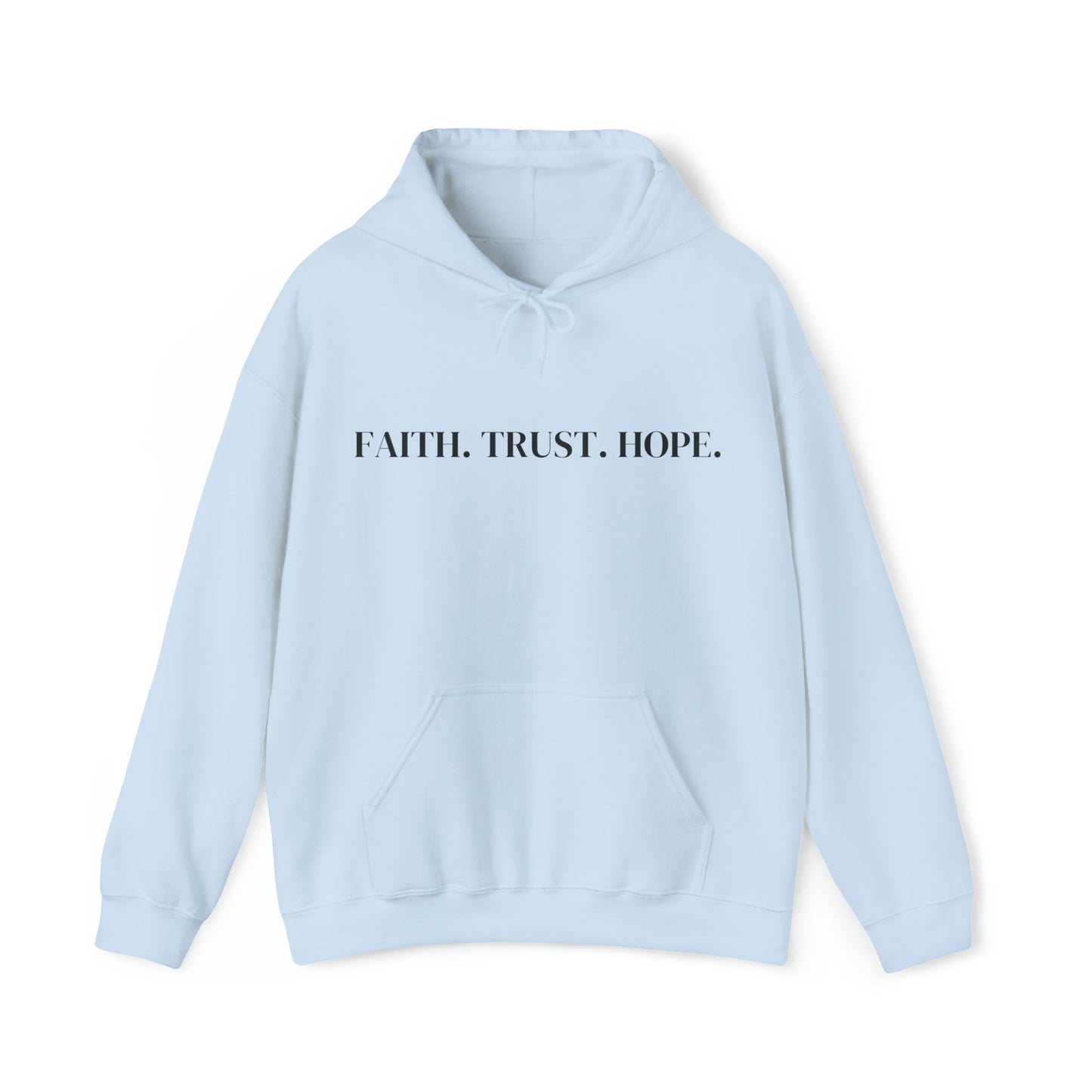 VM "Faith. Trust. Hope." - Unisex Hooded Sweatshirt