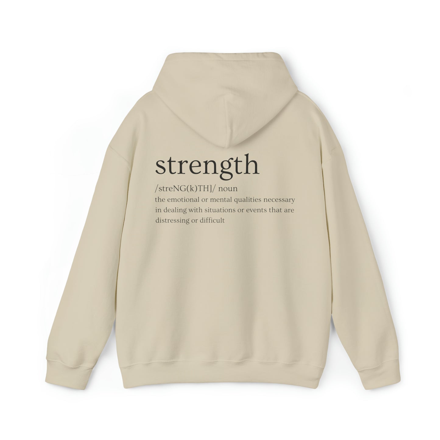 VM "Strength" - Unisex Hooded Sweatshirt