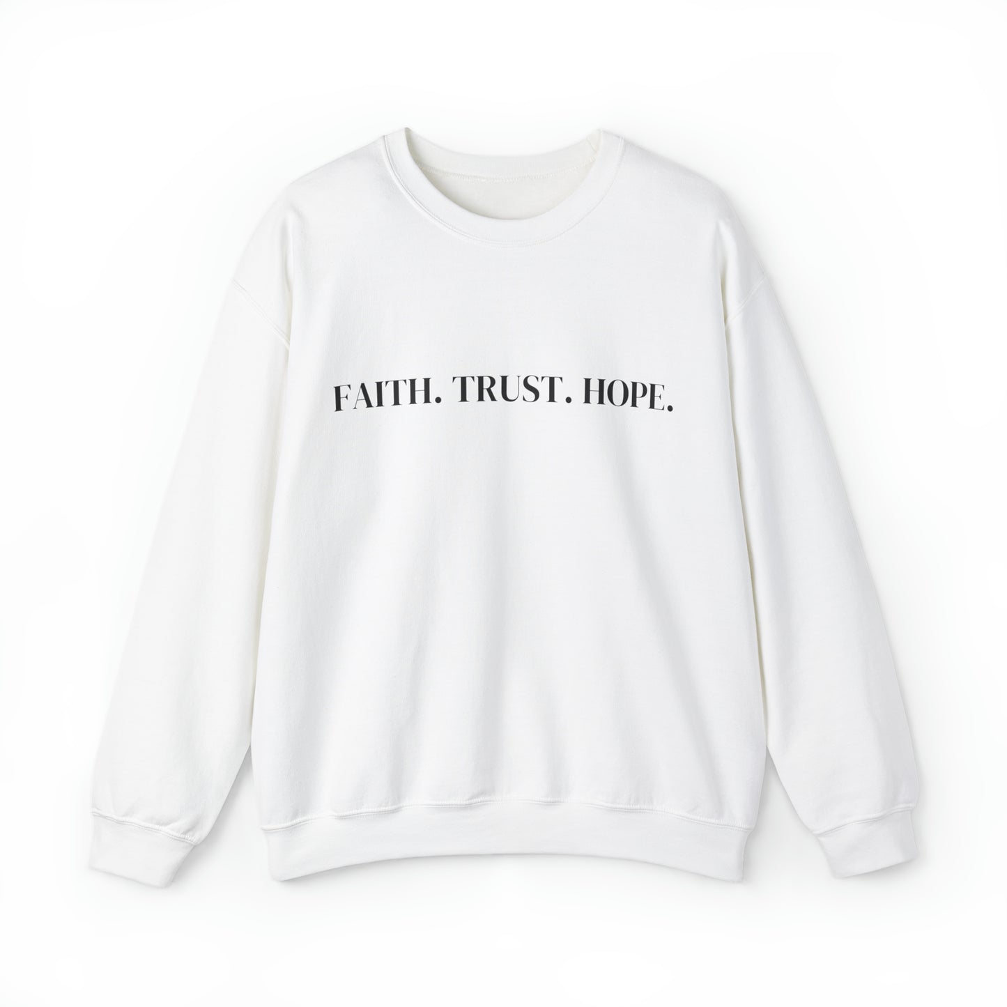VM "Faith. Trust. Hope." - Unisex Crewneck Sweatshirt