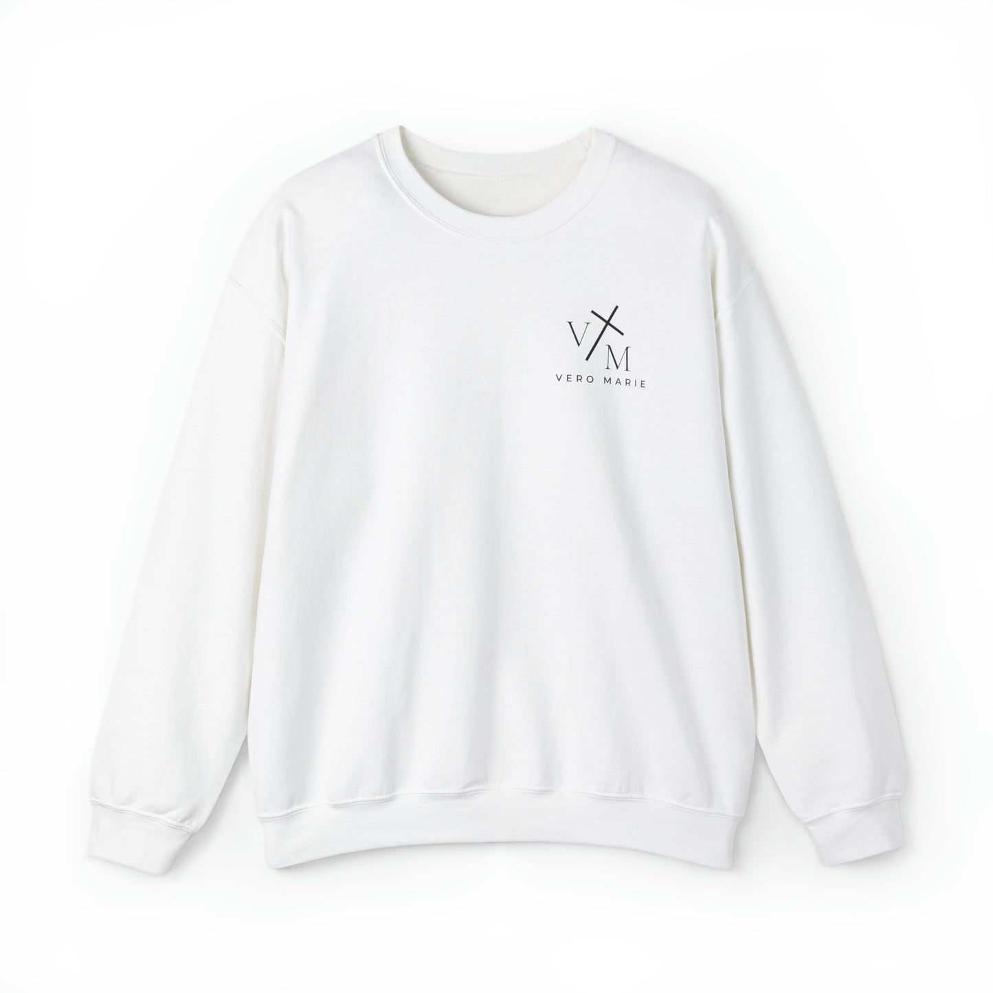 VM "Cross with Roses" - Unisex Crewneck Sweatshirt
