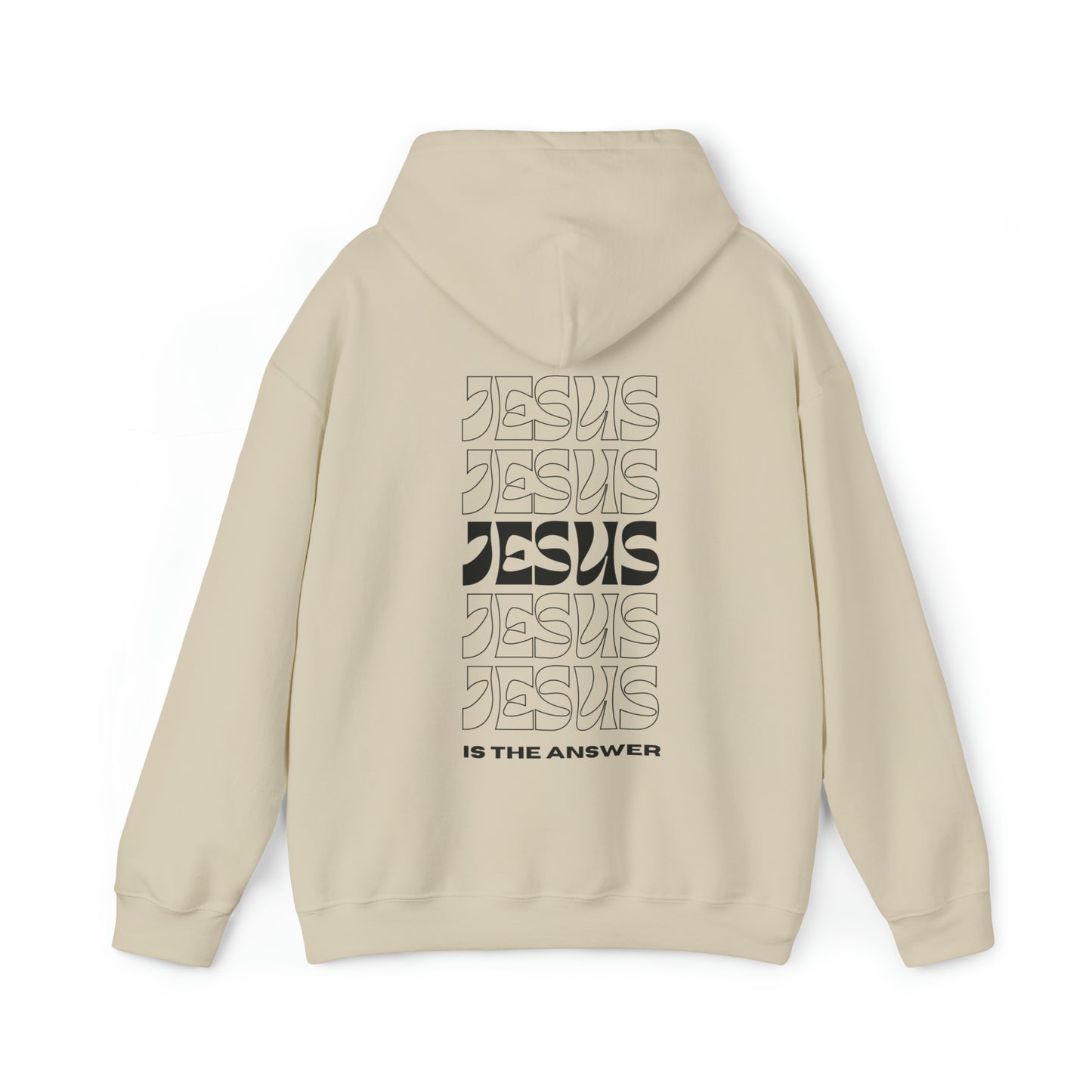 VM "JESÚS es la respuesta" - Sudadera con capucha unisex