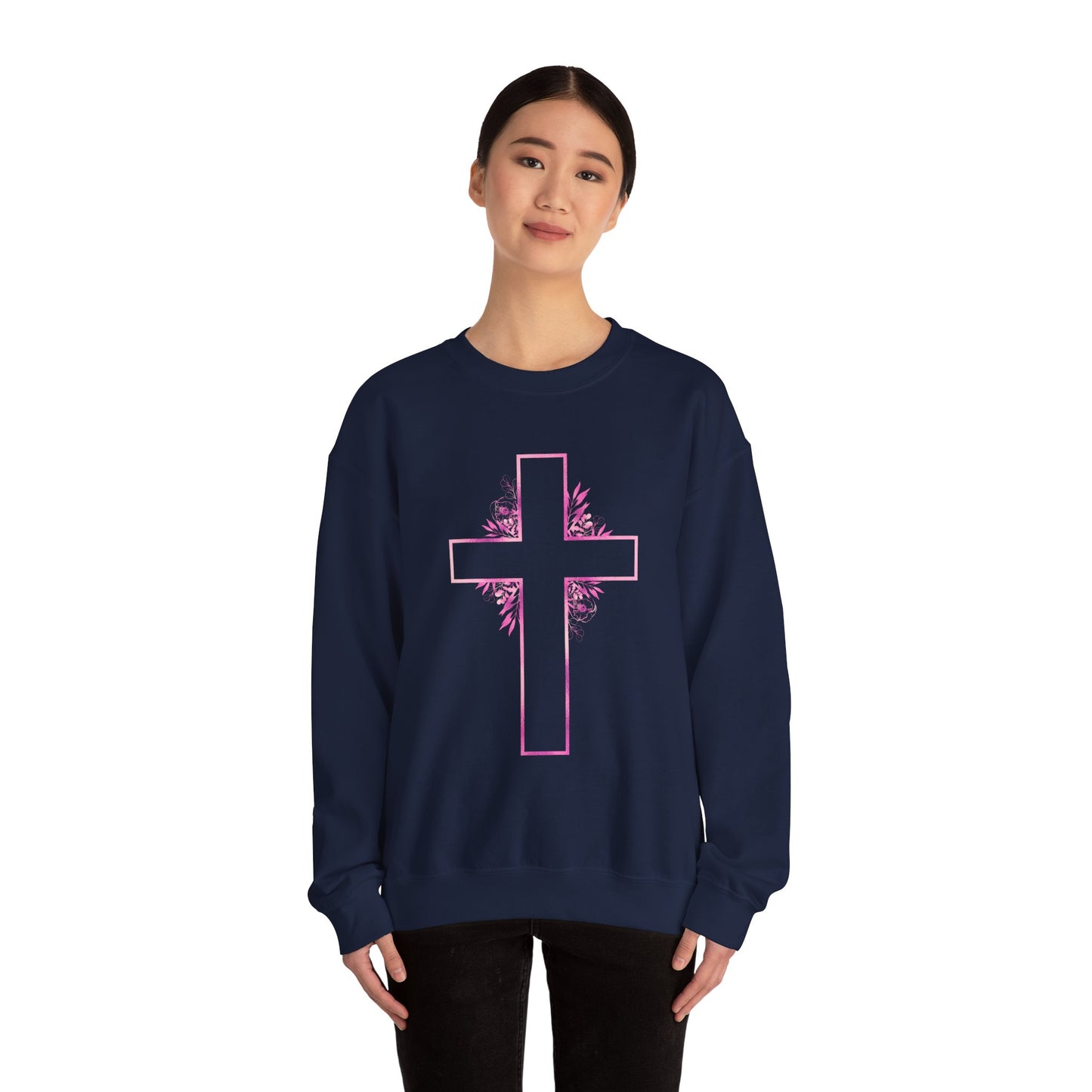 VM "I Walk with God" Unisex Crewneck Sweatshirt