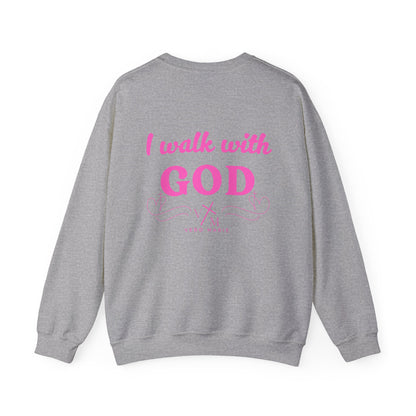 VM "I Walk with God" Unisex Crewneck Sweatshirt