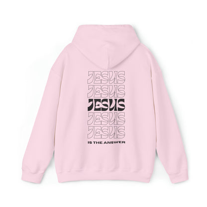 VM "JESÚS es la respuesta" - Sudadera con capucha unisex