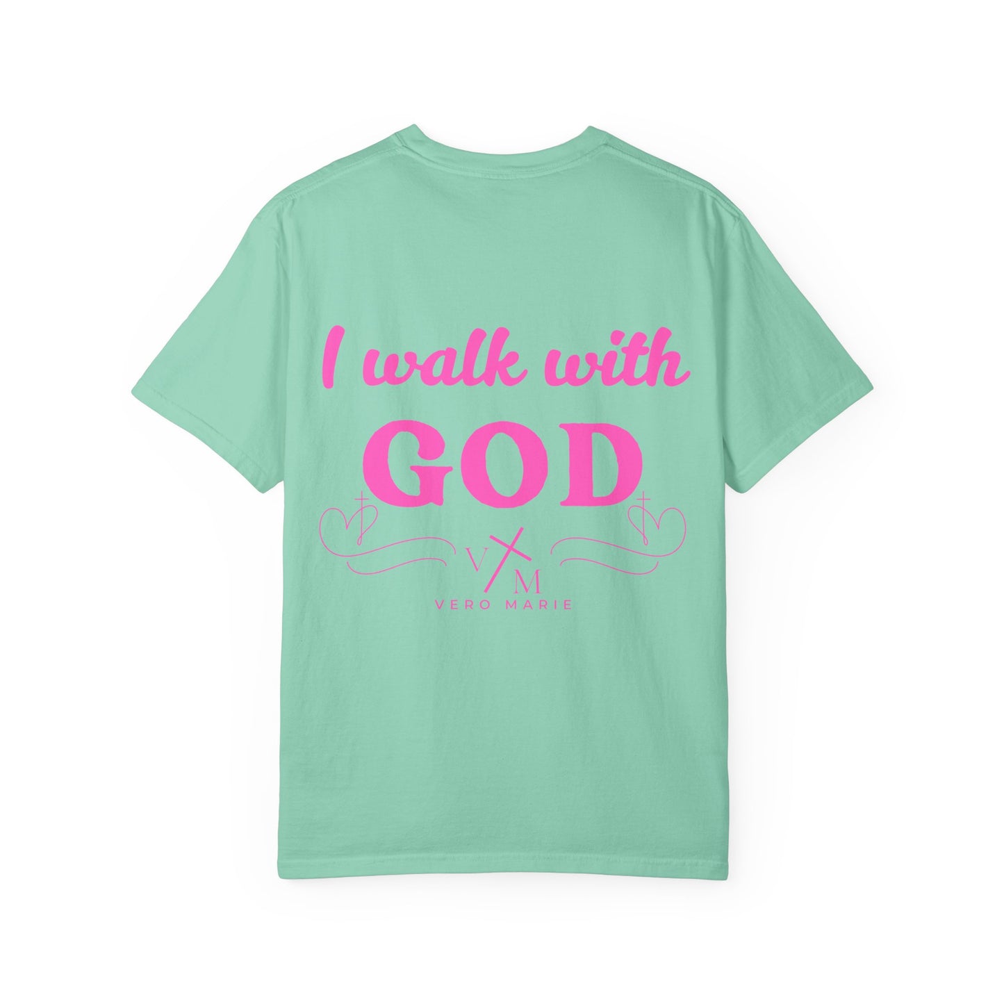 VM "I Walk with God" Unisex Comfort Colors T-shirt