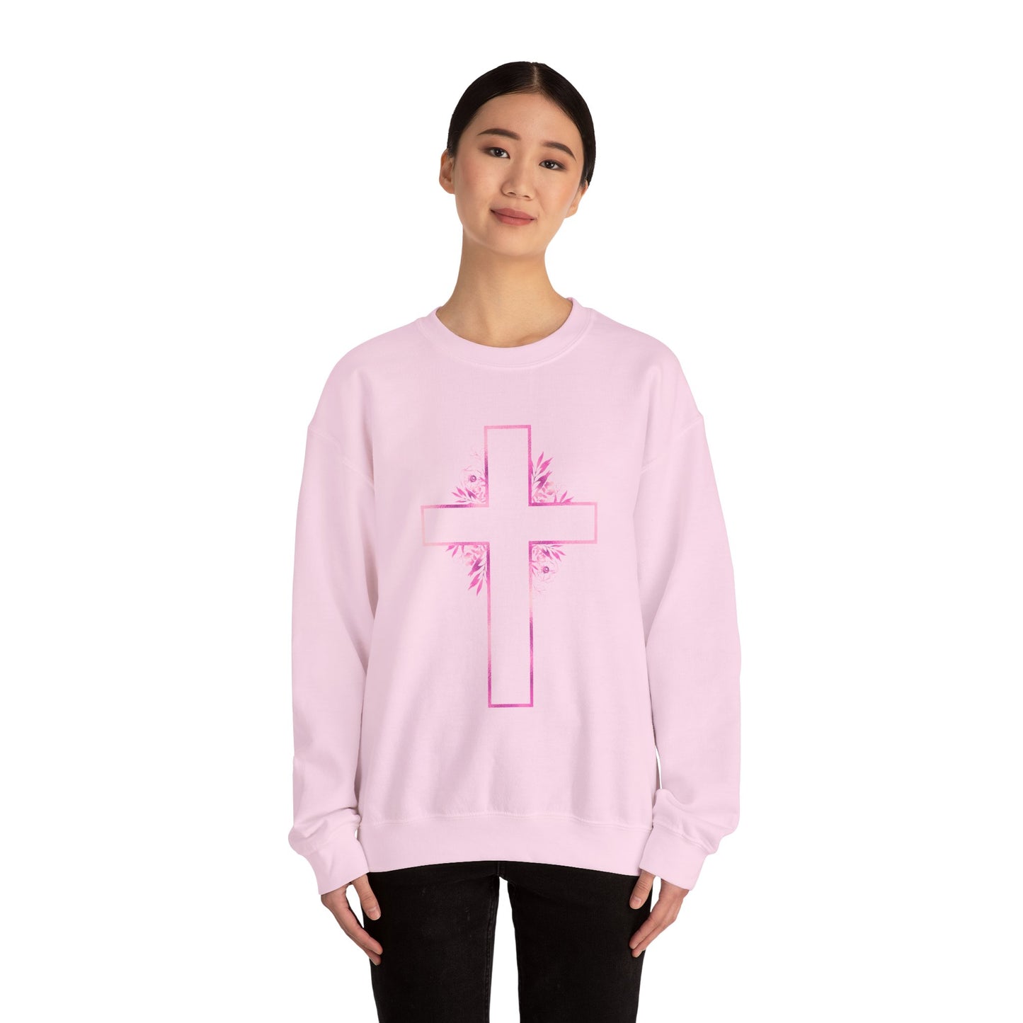 VM "I Walk with God" Unisex Crewneck Sweatshirt