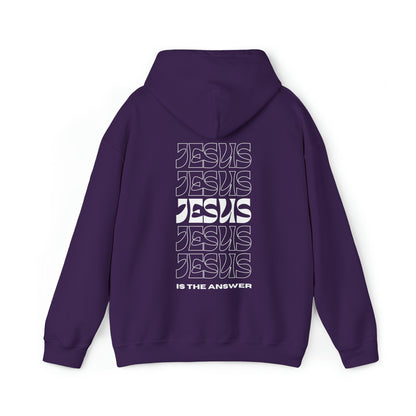 VM "JESÚS es la respuesta" - Sudadera con capucha unisex