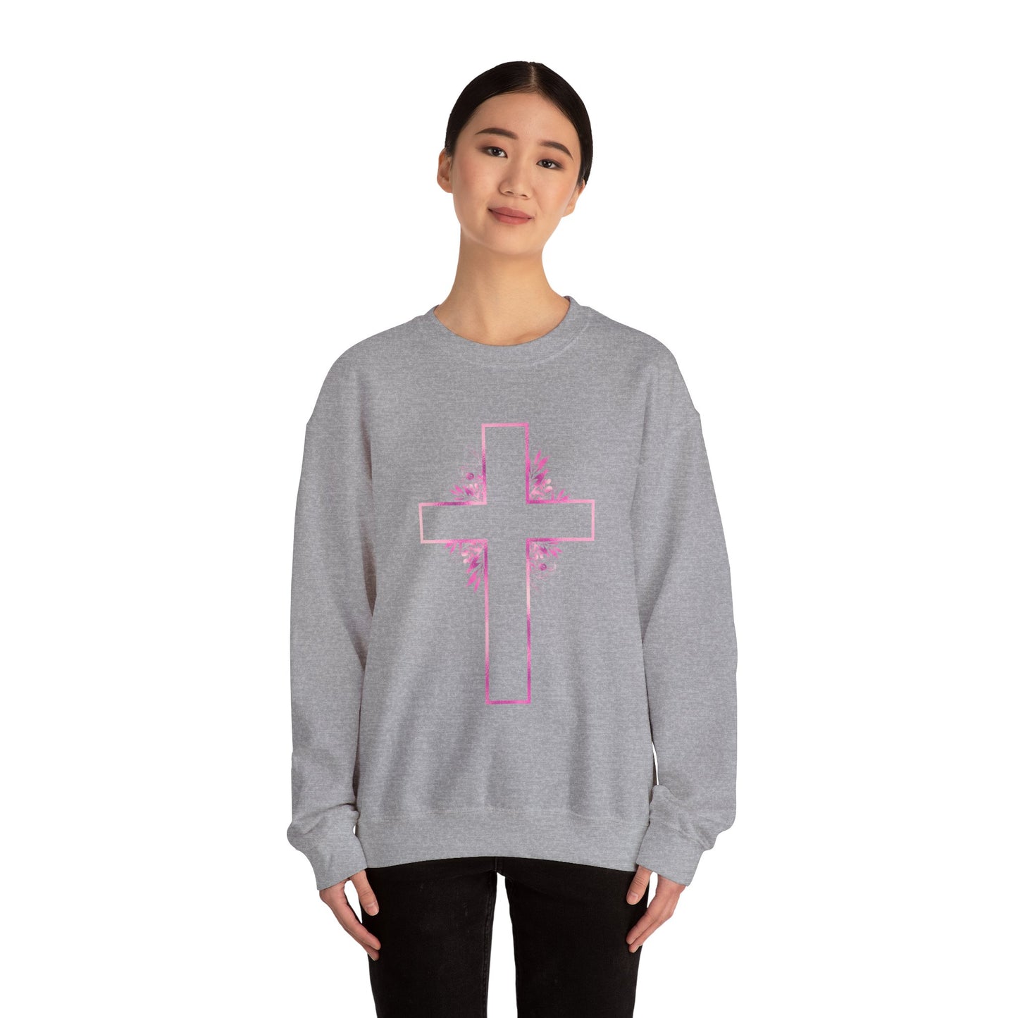 VM "I Walk with God" Unisex Crewneck Sweatshirt